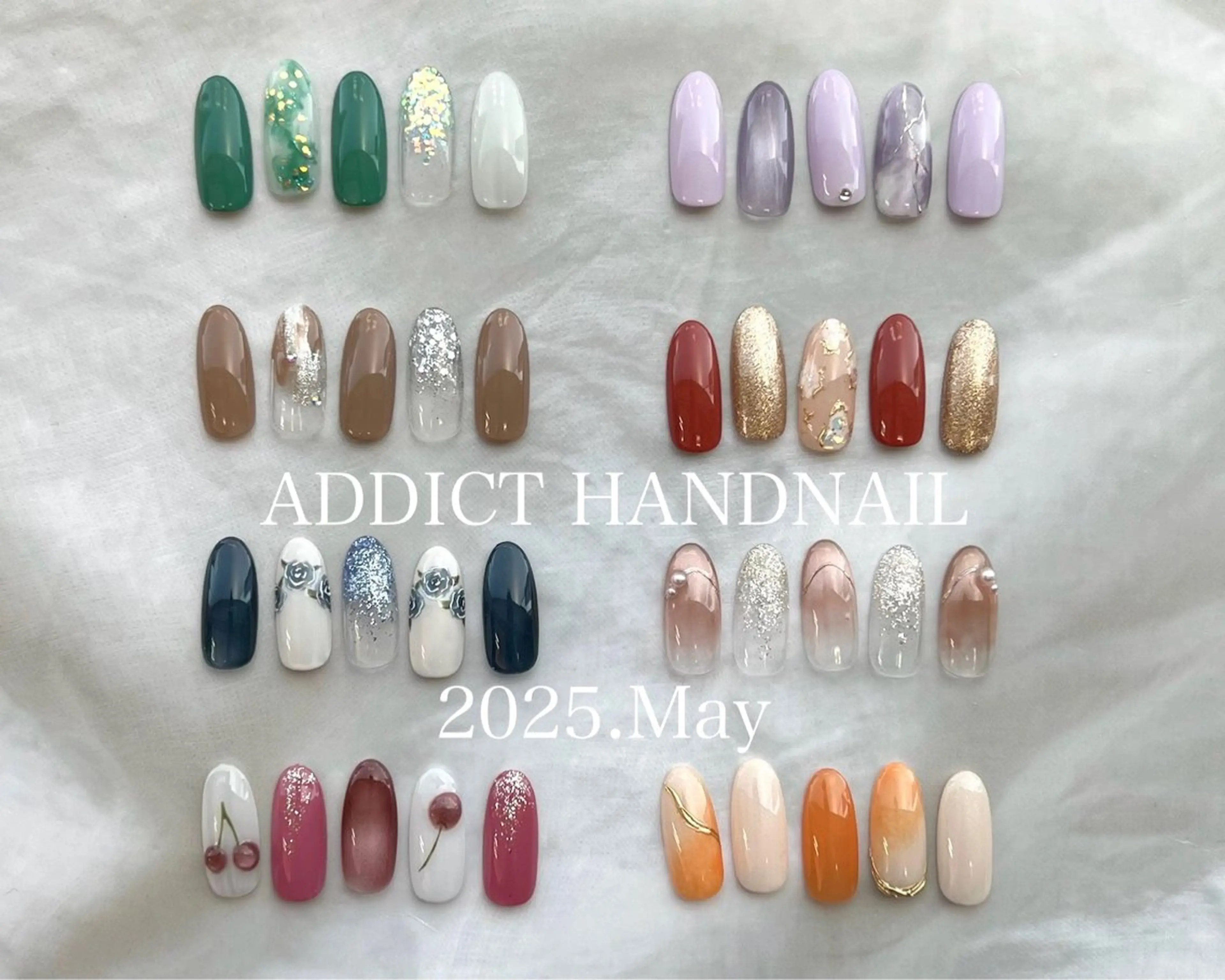 ネイル ハンドネイル ADDICT アディクトのマツエク・マツパデザイン