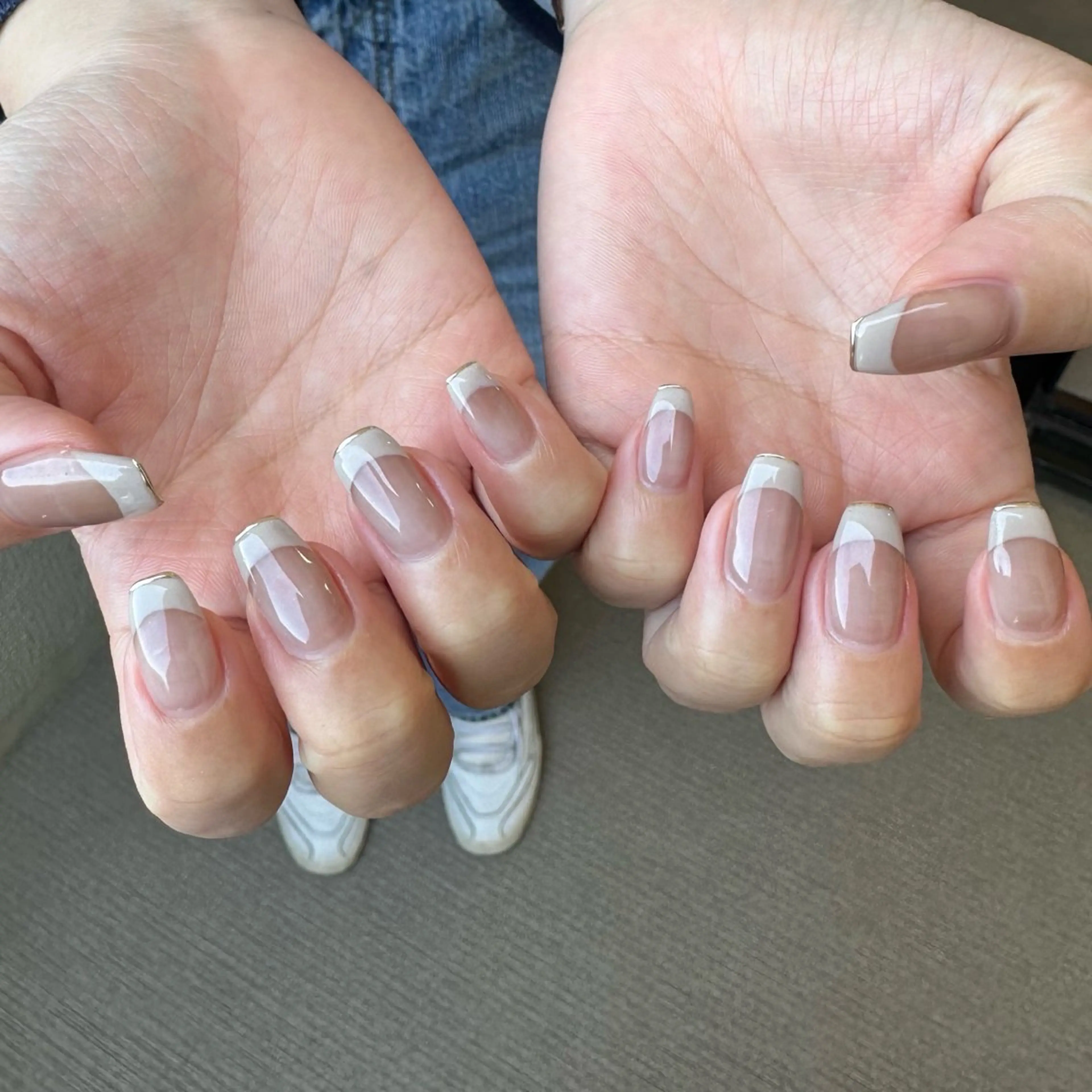 ネイル フレンチネイル ジェルネイル パラジェル フィルイン専門店/ snazzyのネイルデザイン