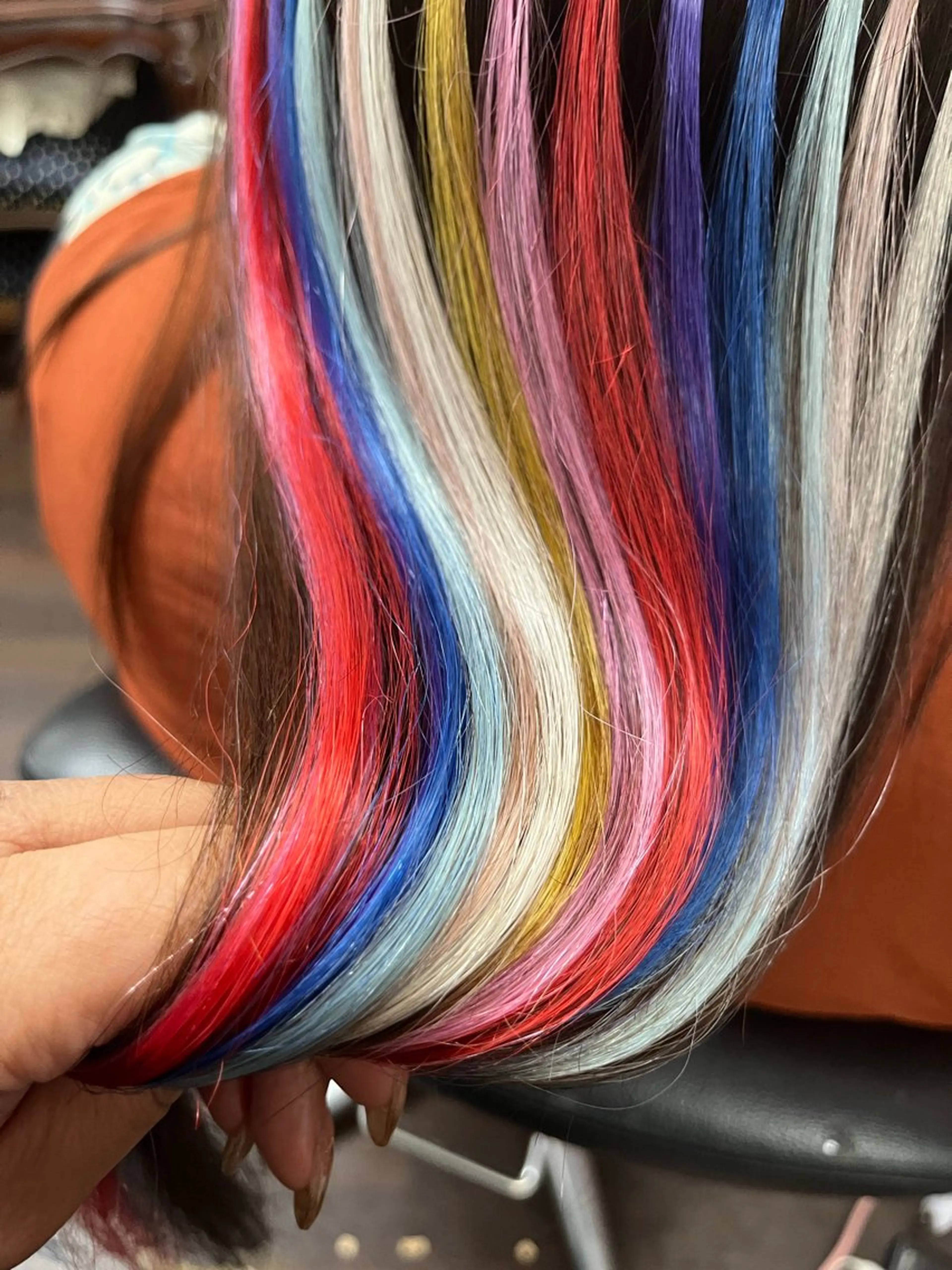 ロング KITTY 立川のネイルデザイン