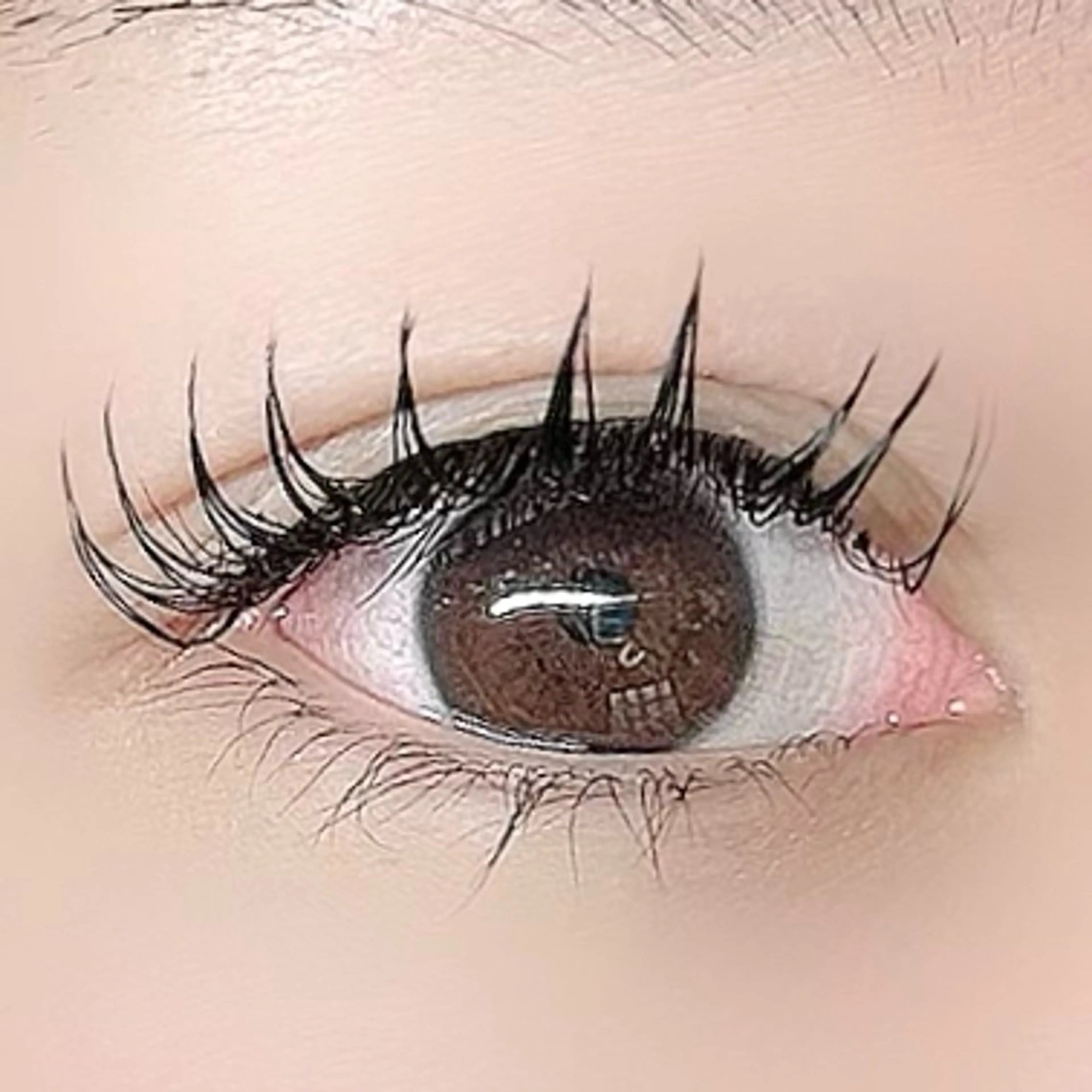 マツエク・マツパ Dカール マツエク soposilma 🧸今季OPENのマツエク・マツパデザイン