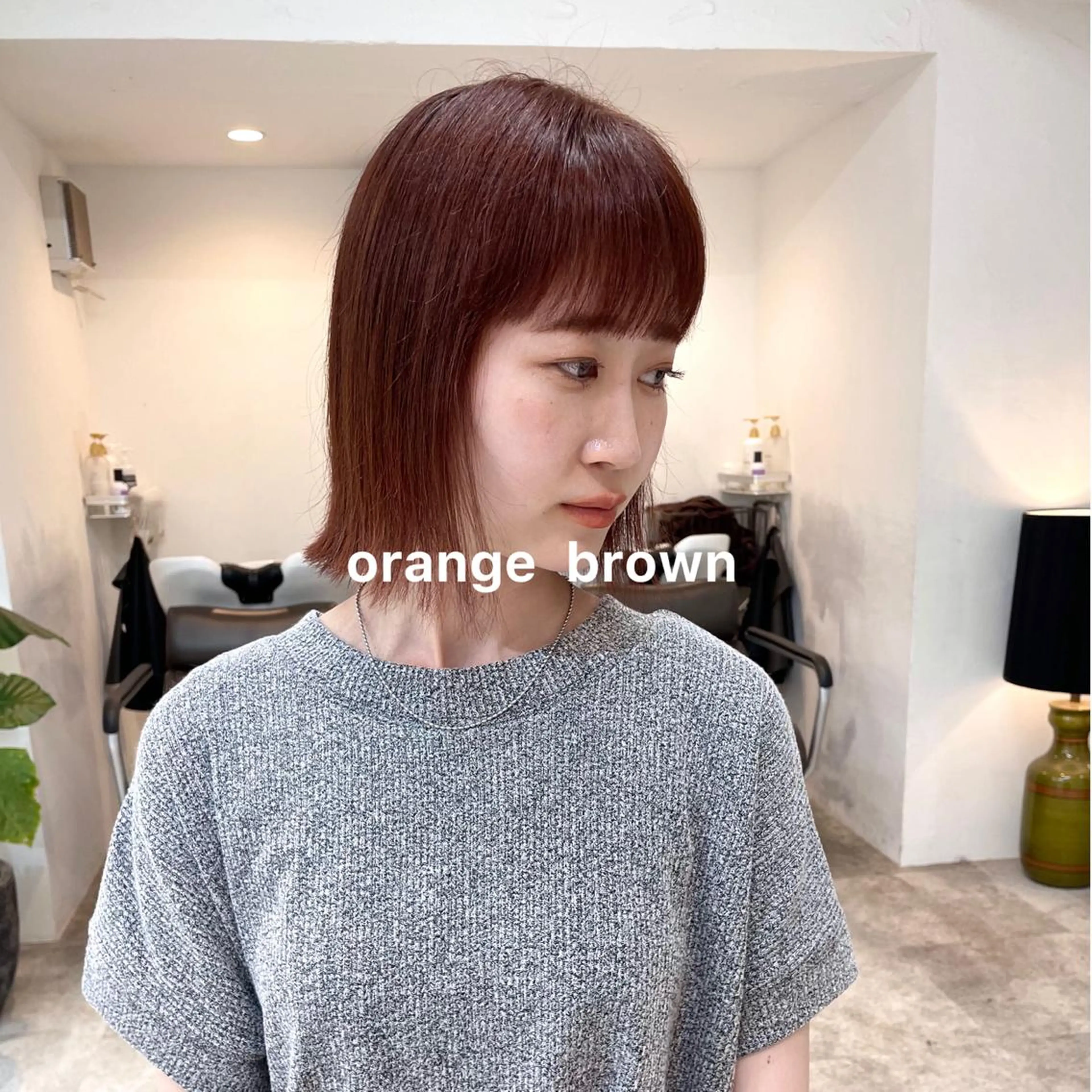 カラー 暖色カラー推し/ トヤエリコのヘアスタイル