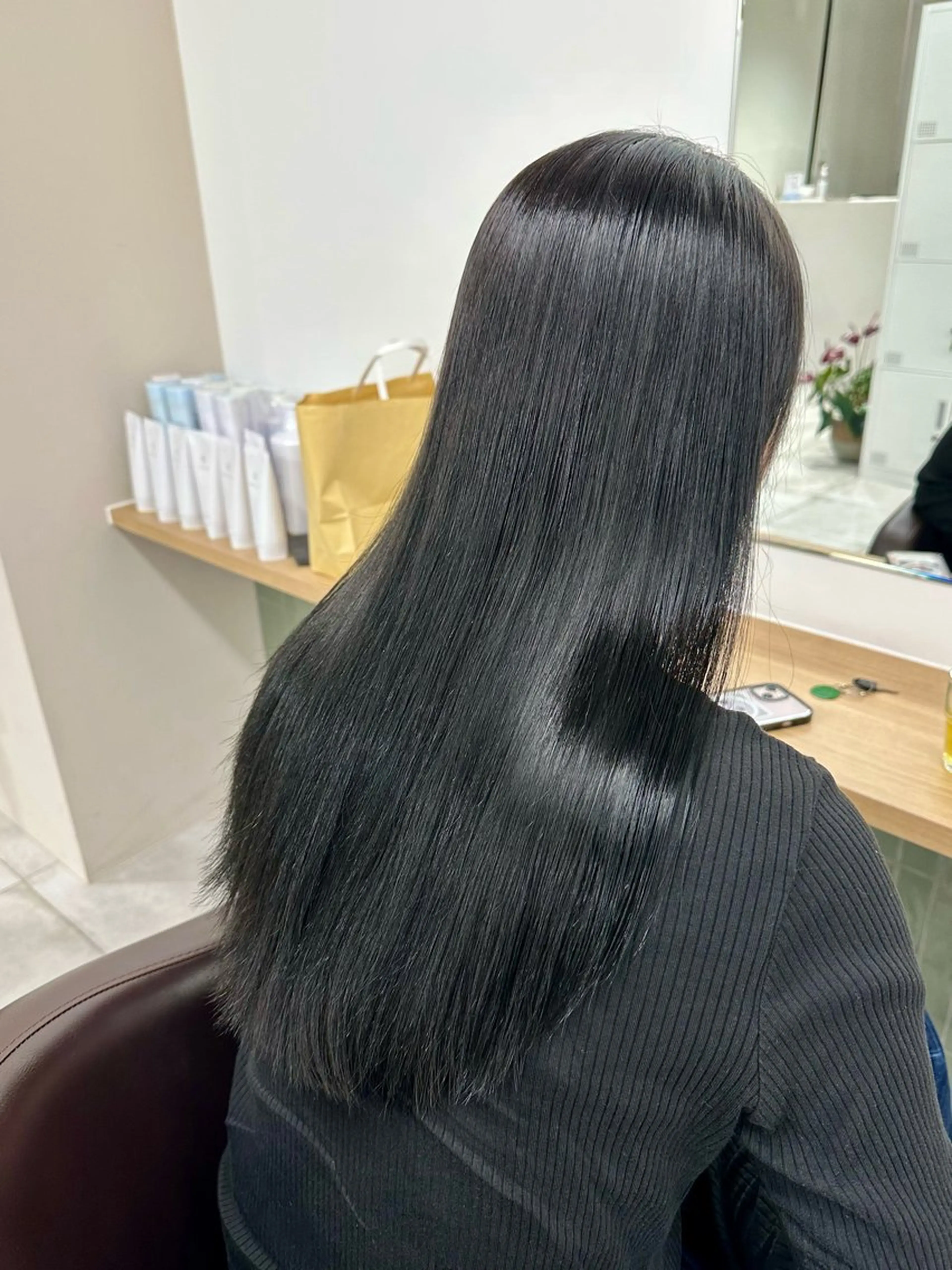 セミロング カラー カット ヘアカラー トリートメント ブリーチなし/レイヤ ー特化🌈Tommyのヘアスタイル