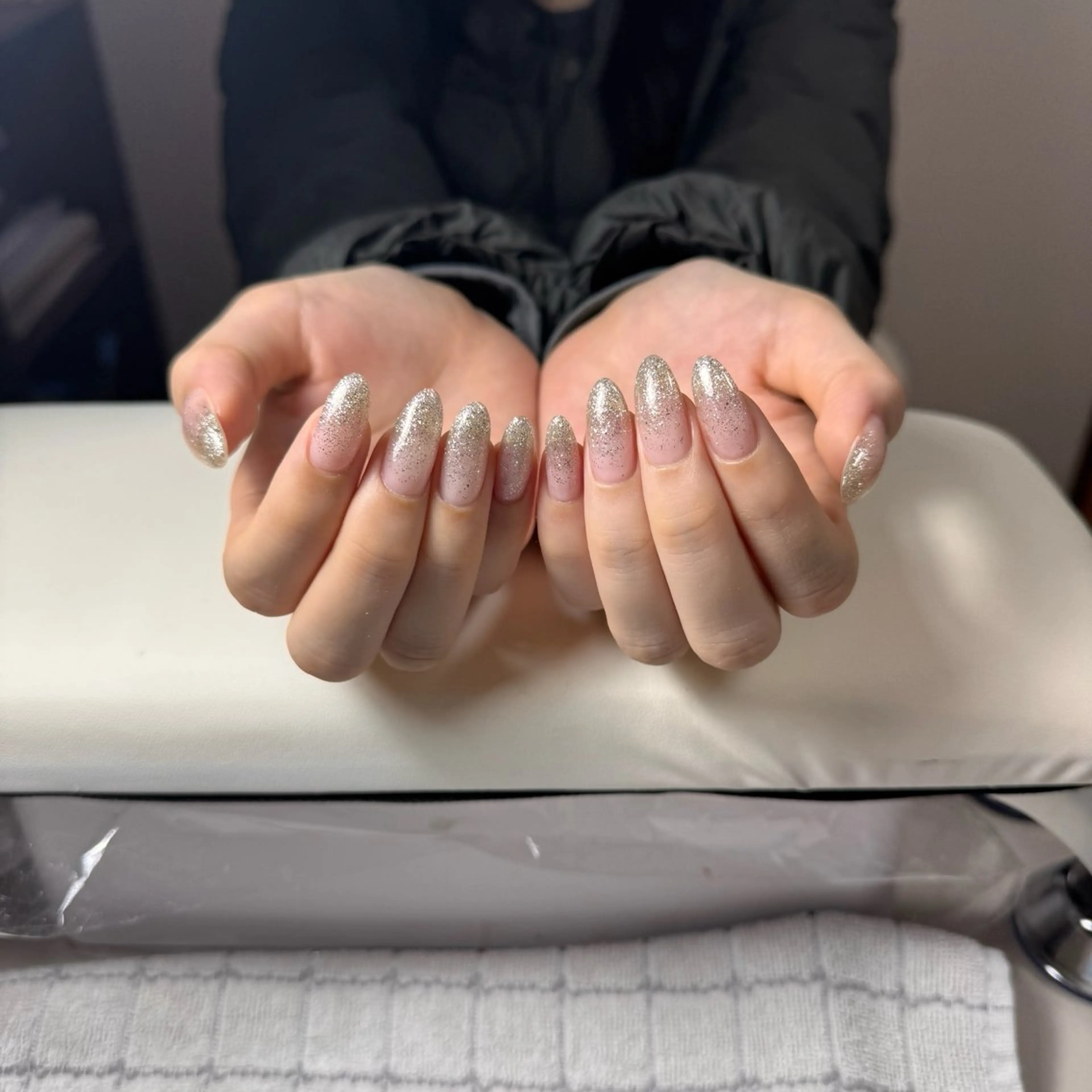 ネイル チークネイル フレンチネイル グラデーション 韓国ネイル マグネットネイル Hana Nailのネイルデザイン