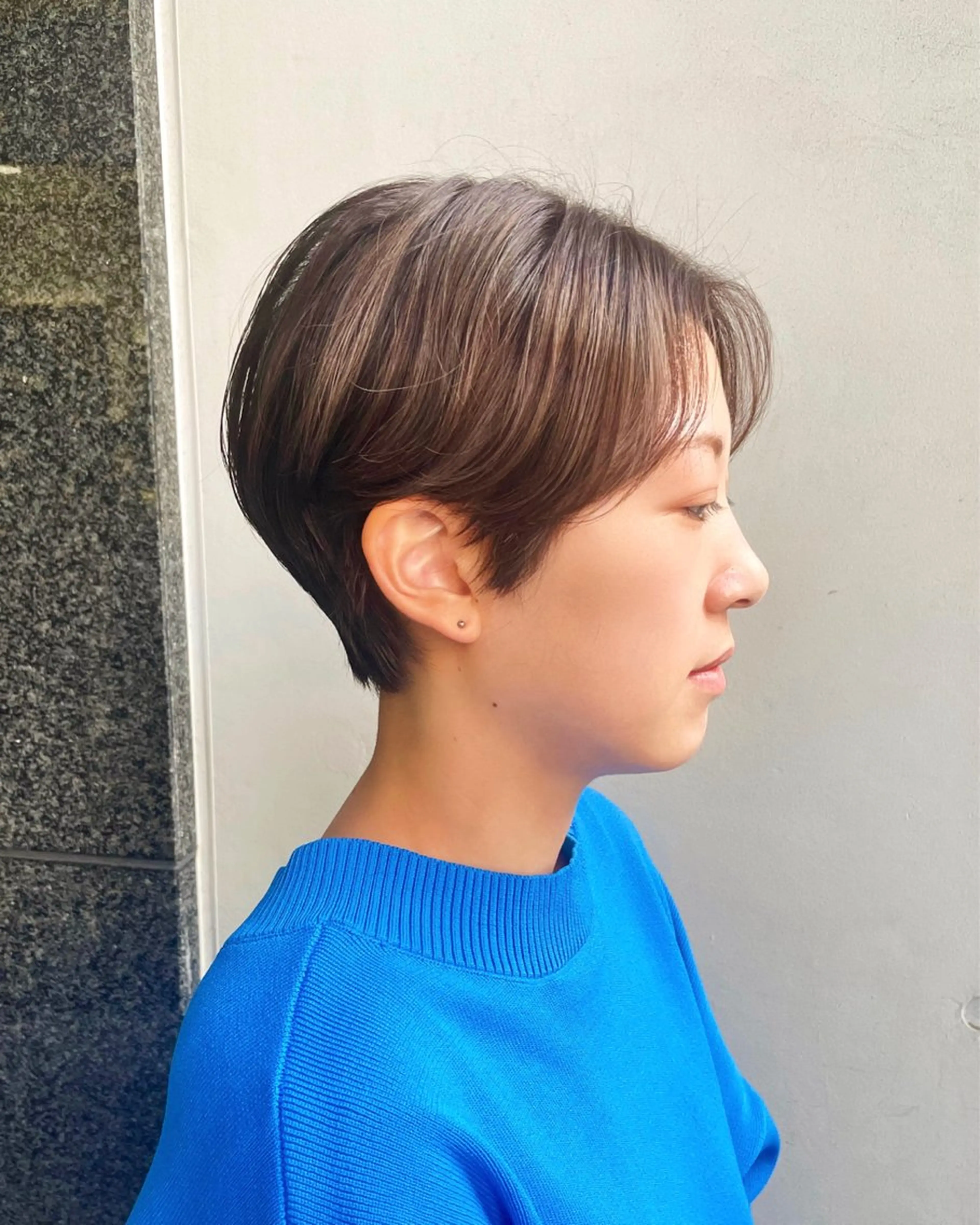 ショート カラー カット ヘアカラー トリートメント ショート/ボブ/ 透明感カラー/ほのかのヘアスタイル