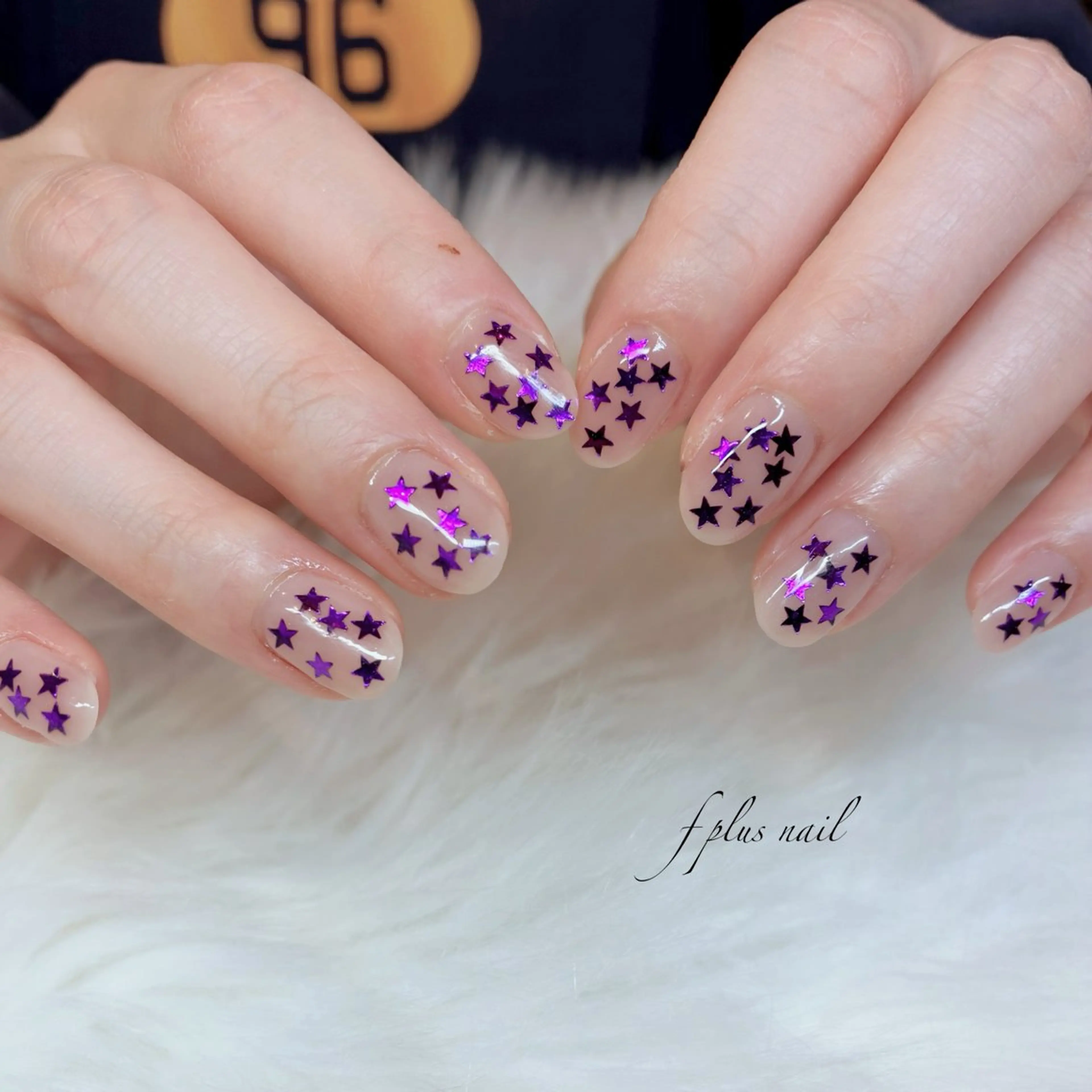 ネイル ピンク ピンクベージュ パープル ハンドネイル kanako nail🌷のネイルデザイン