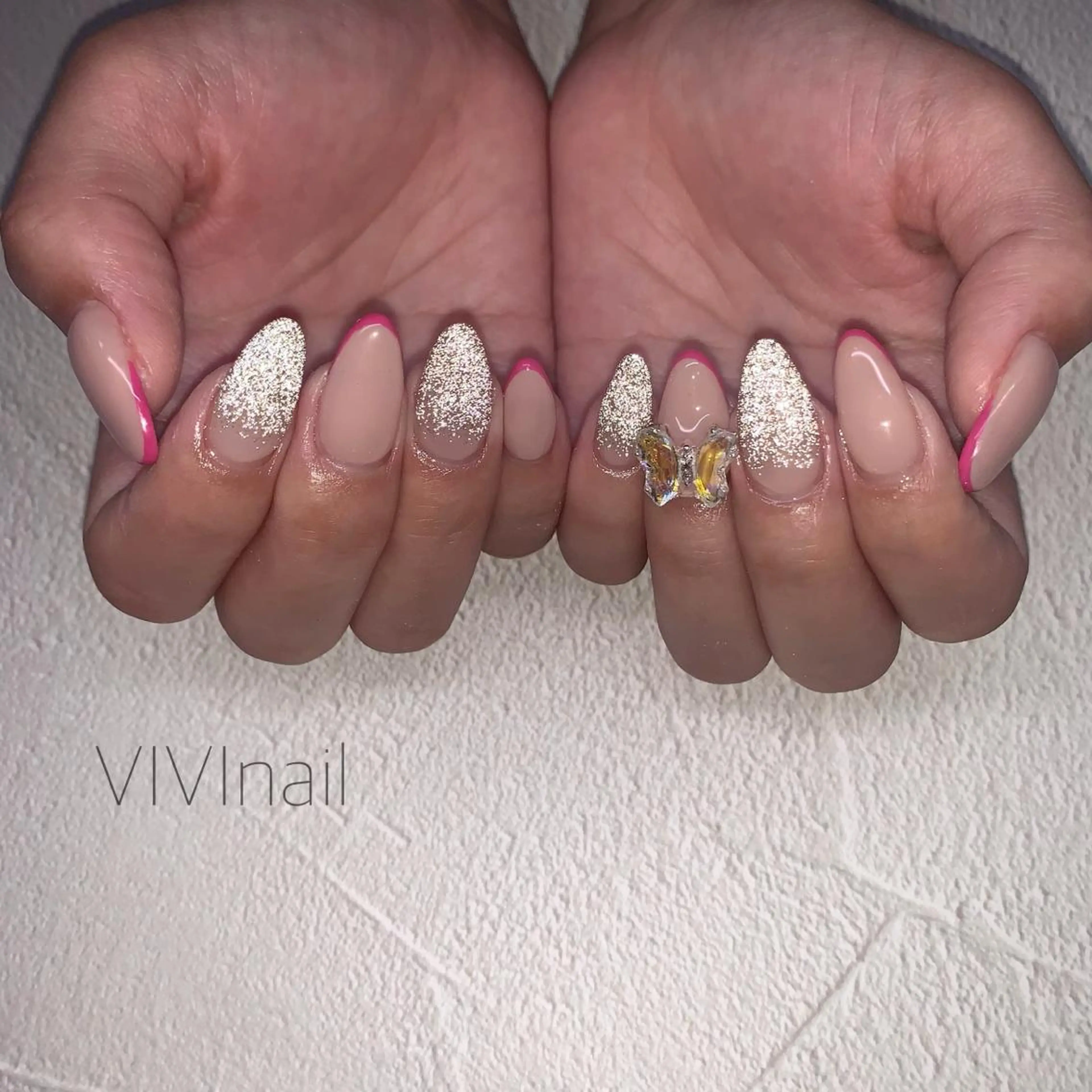 ネイル フラッシュネイル ハンドネイル vivi nailのネイルデザイン