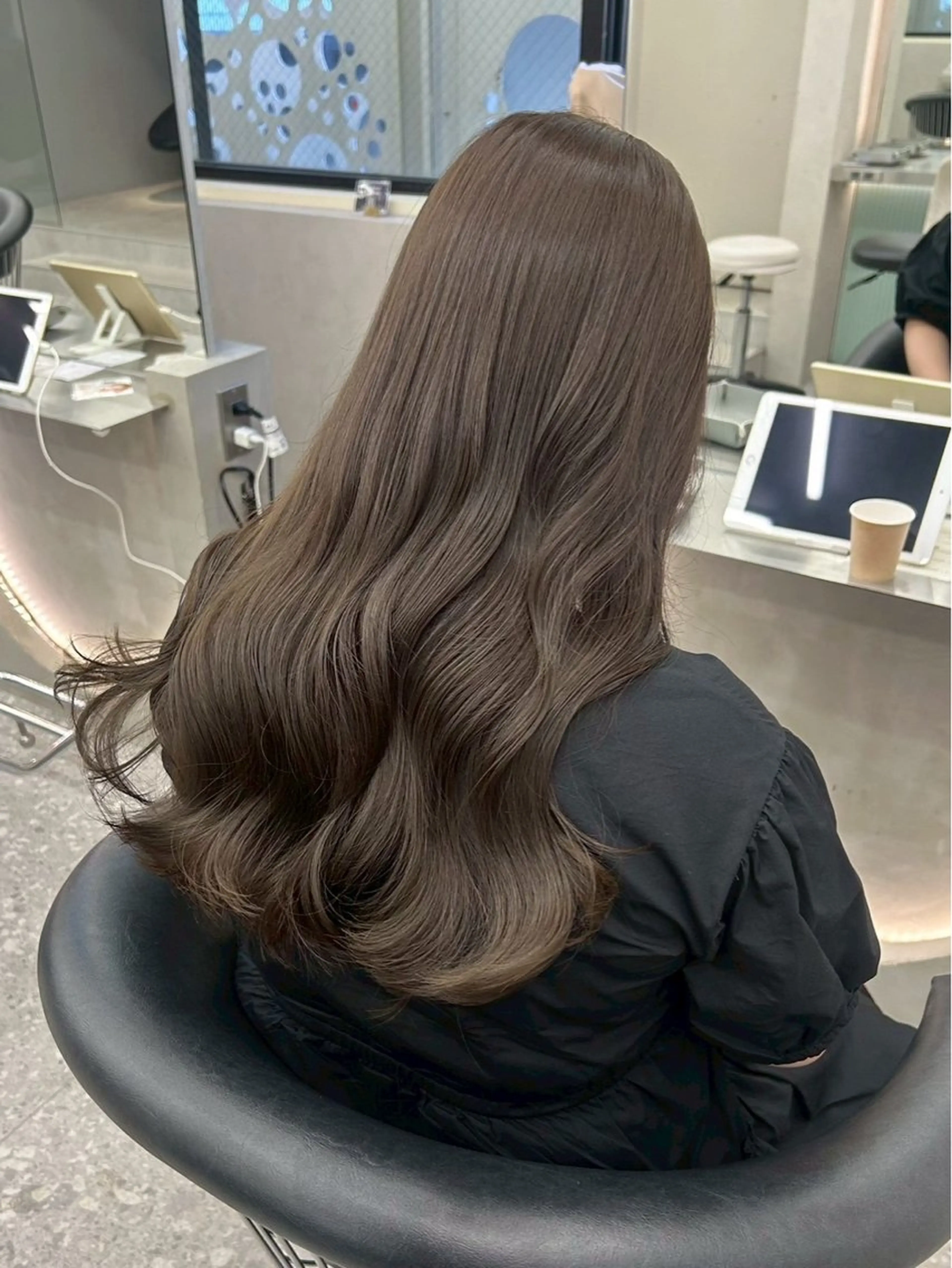 ミディアム ヘアカラー コウスケ/ lond uluのヘアスタイル