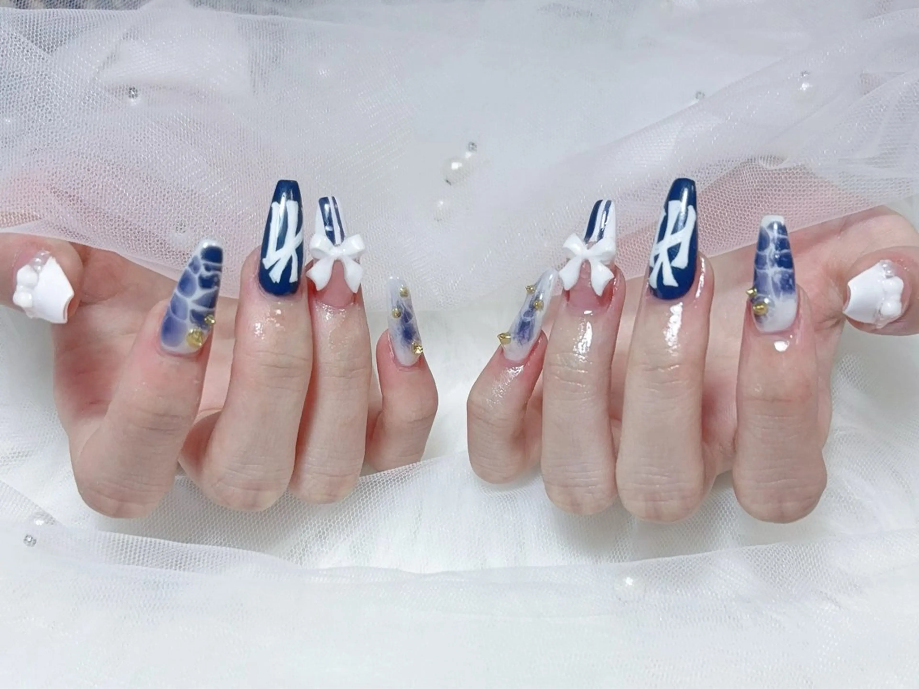 ネイル ハンドネイル ハンドケア sunnynail 小桃のネイルデザイン