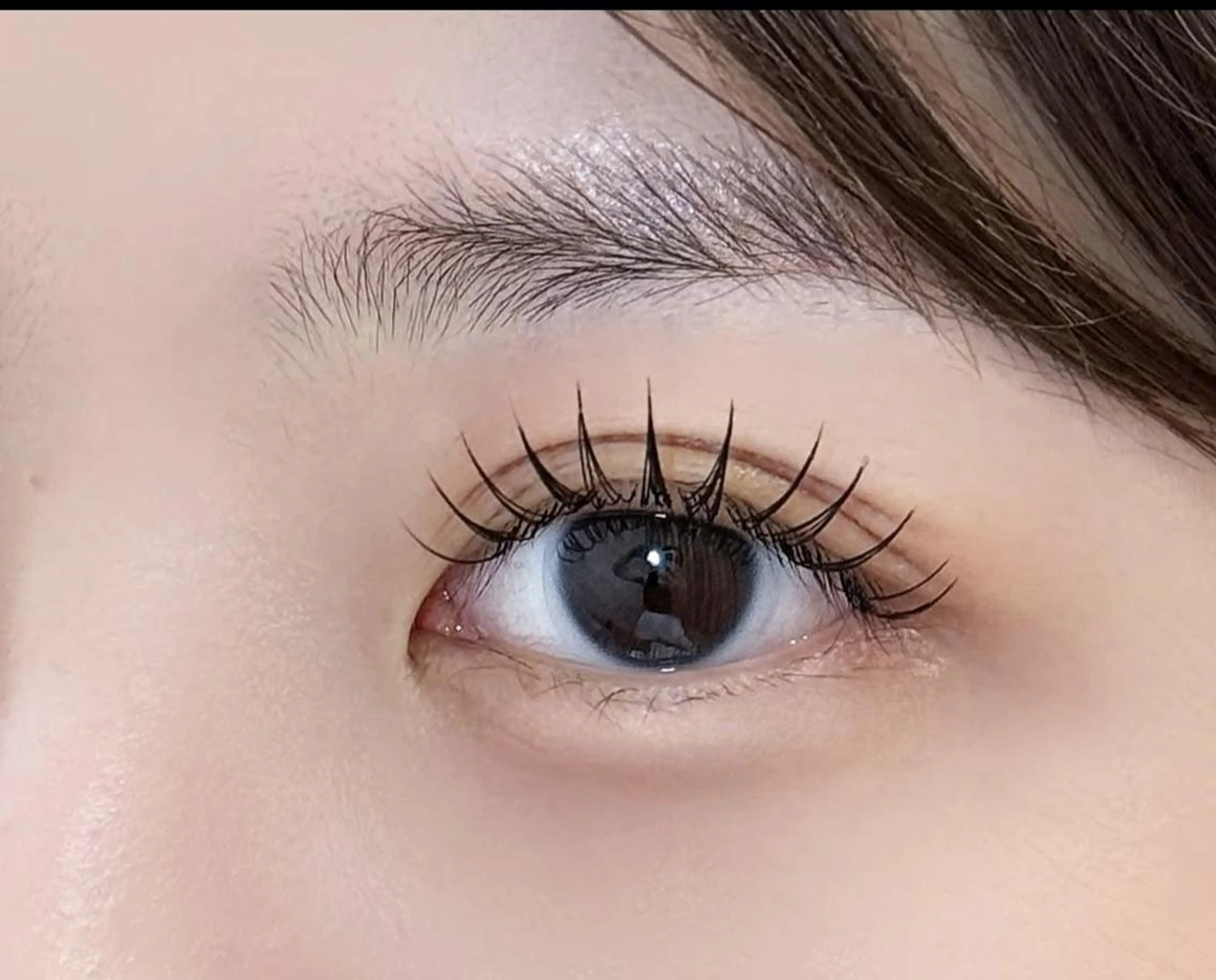 最新技術&アンドヘルシー［LED+マツエク＋パーマ］フラットラッシュ120本の写真