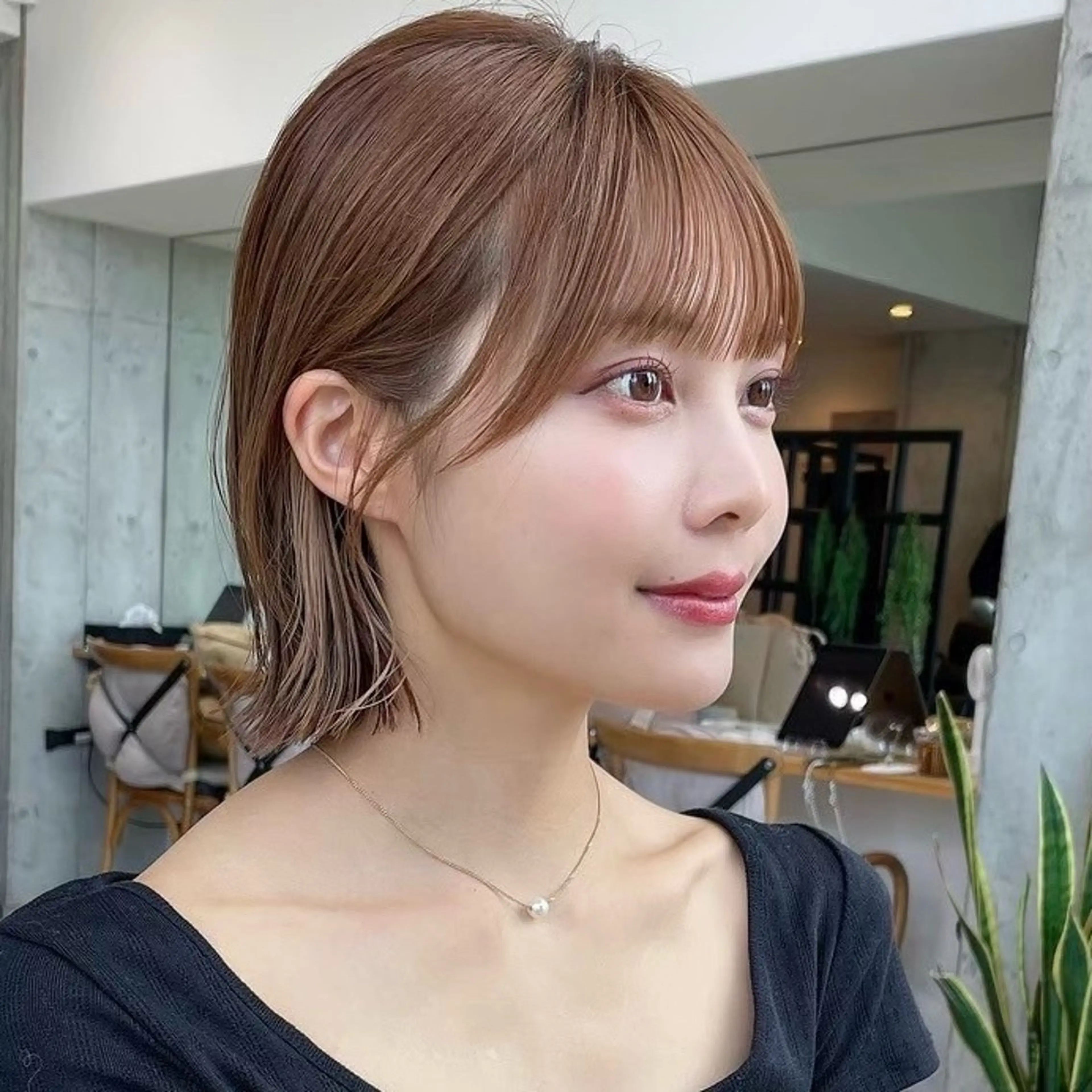 ショート ハイライト 髪質改善 レイヤーカット ショートヘア ショート職人 美容師【KENTA】のヘアスタイル