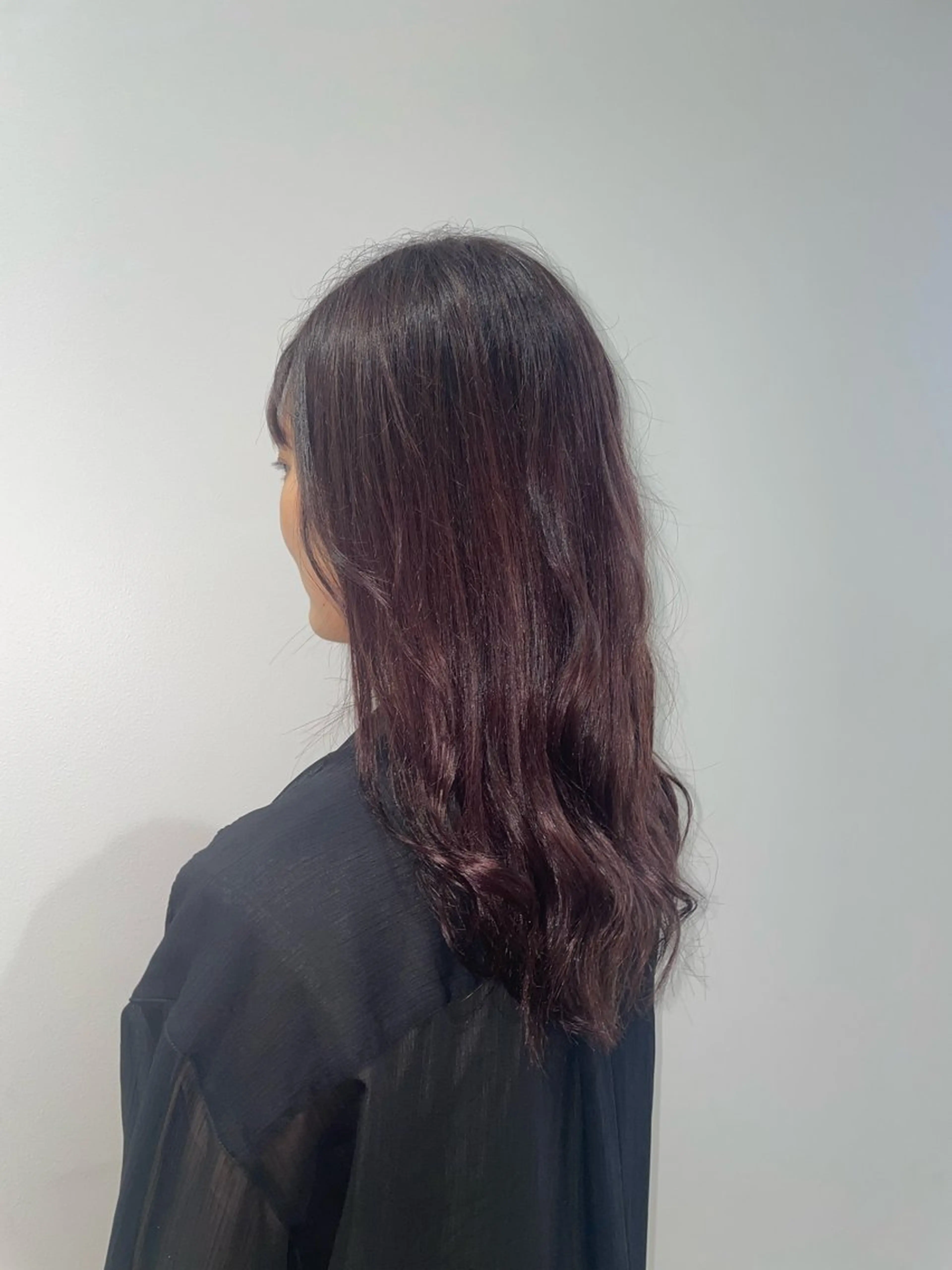 セミロング カラー OASIS AVEDA 立川所属・ストレート/カラー ゆづきのヘアスタイル