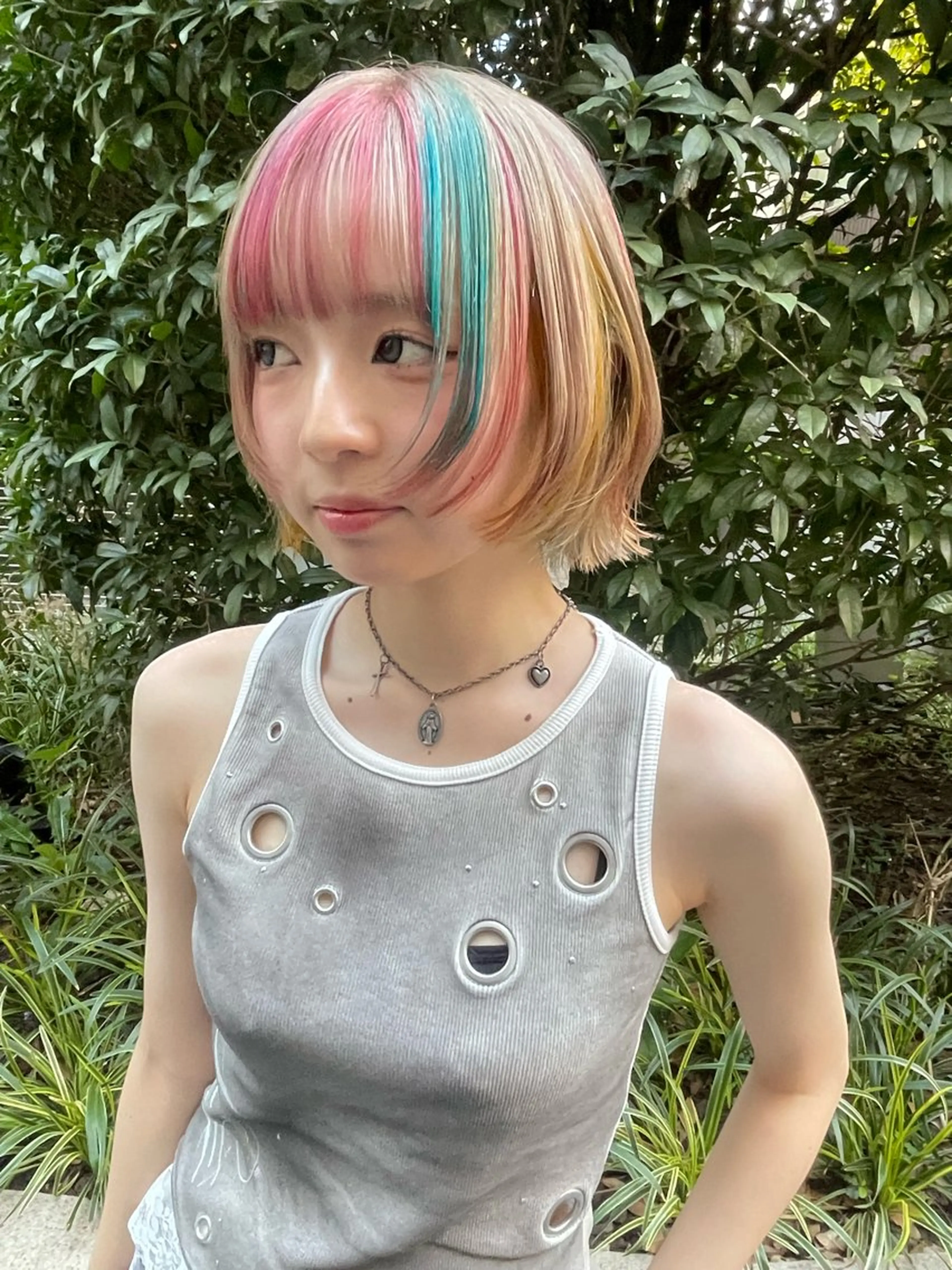 カラー ヘアカラー ダメージレス ハイトーン/たいきのヘアスタイル