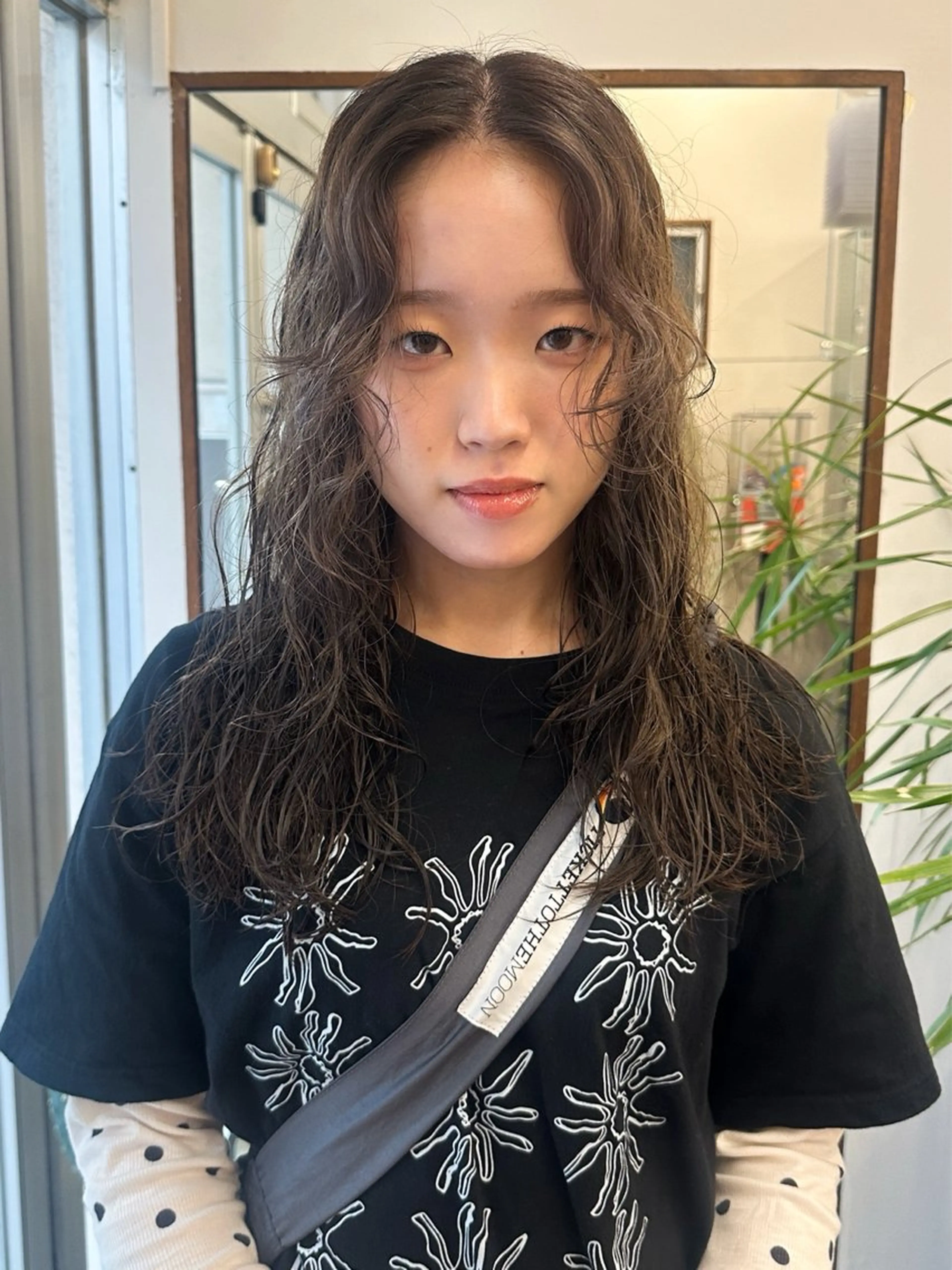 セミロング カラー パーマ 🐏nao /レイヤーカット🐏のヘアスタイル