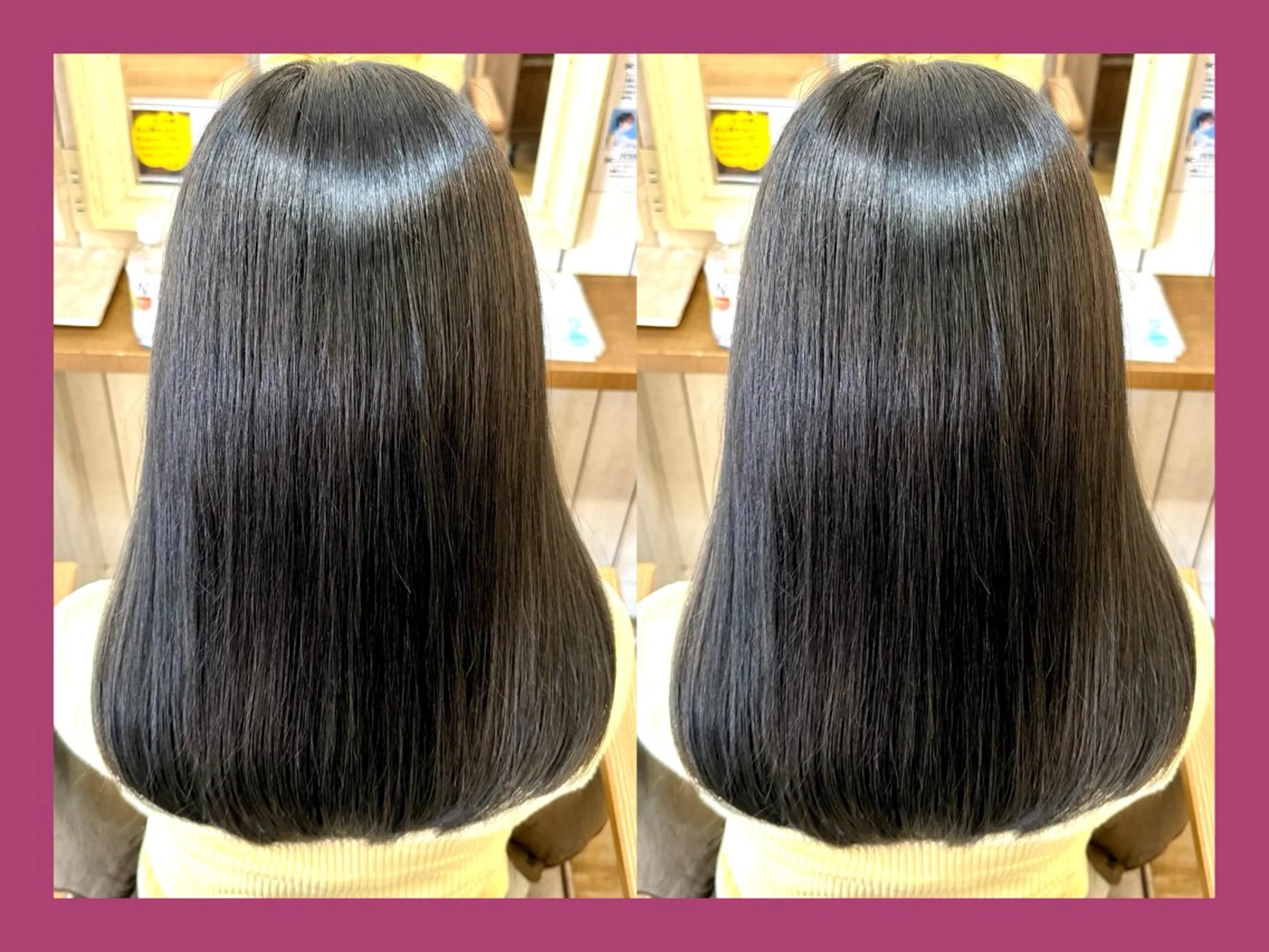 ミディアム カラー 髪質改善 髪質改善/ハイトーン /茅ヶ崎/YUUKAのヘアスタイル
