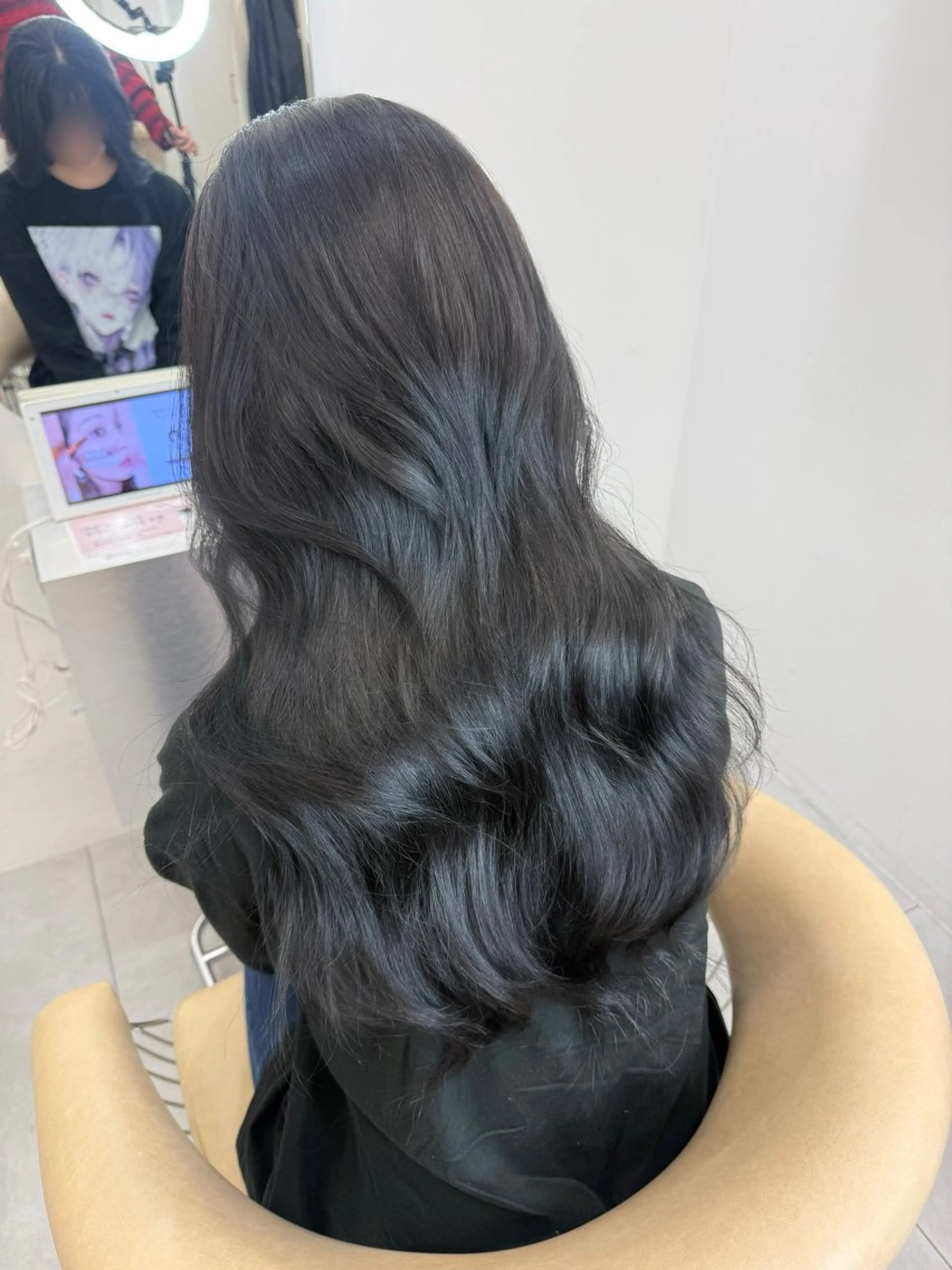 カラー RUA/ 韓国スタイル🎀💗のヘアスタイル