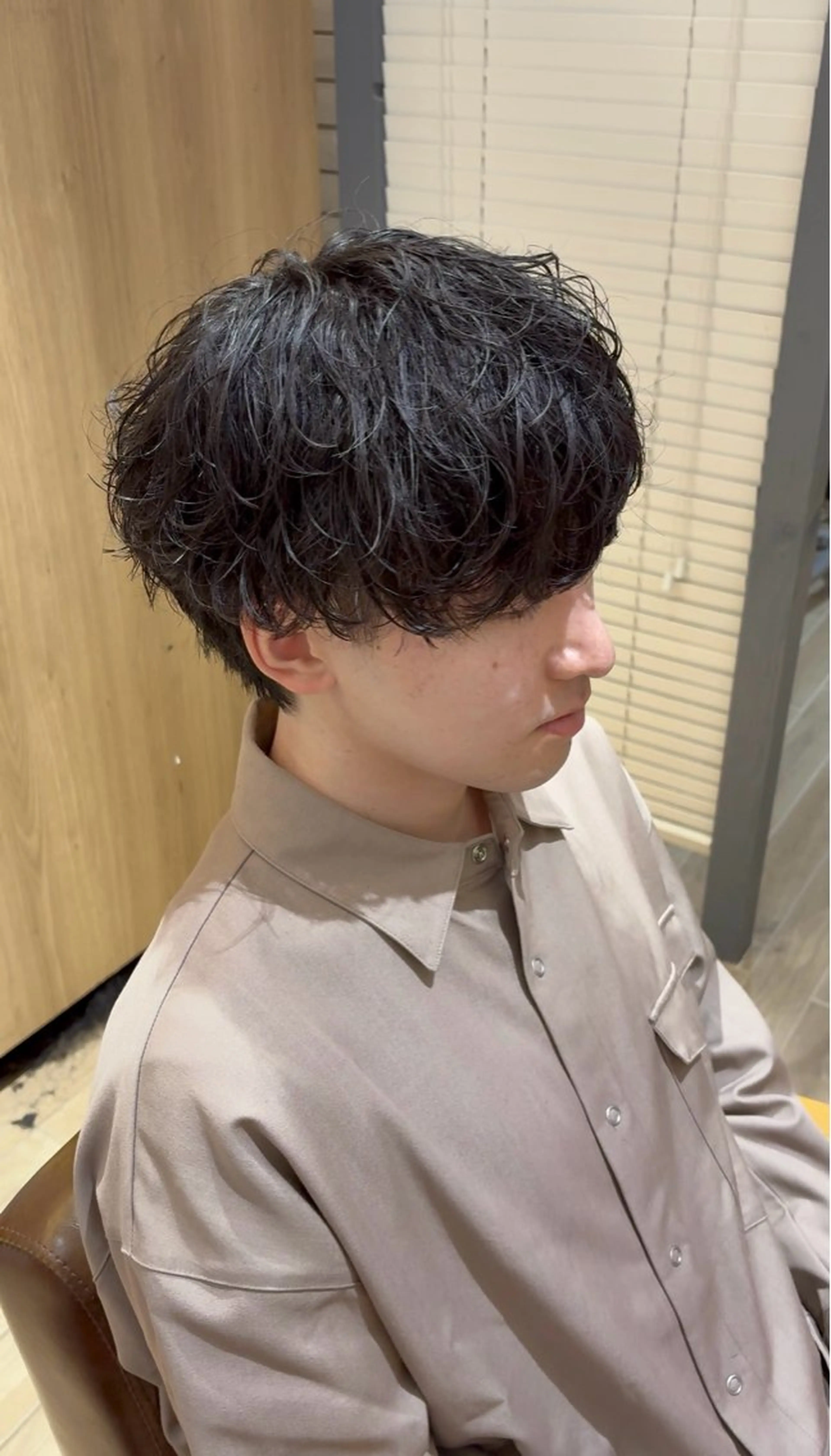 パーマ メンズ メンズパーマ カット パーマ メンズ/パーマ/ 目黒/オノザトのヘアスタイル