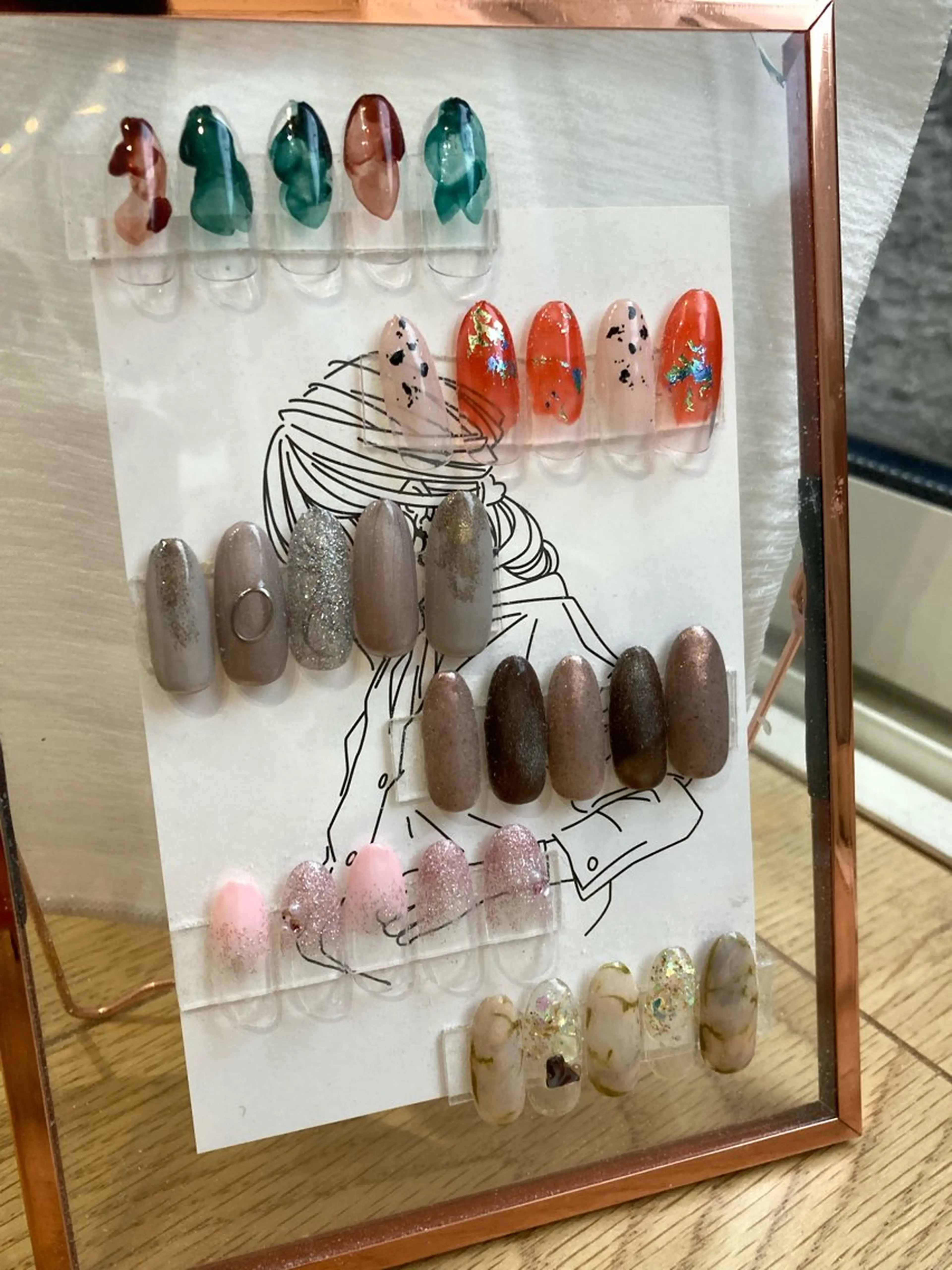 【オフなし】定額デザイン！5種から選択！カラー変更🍒◎ minimo限定✨の写真