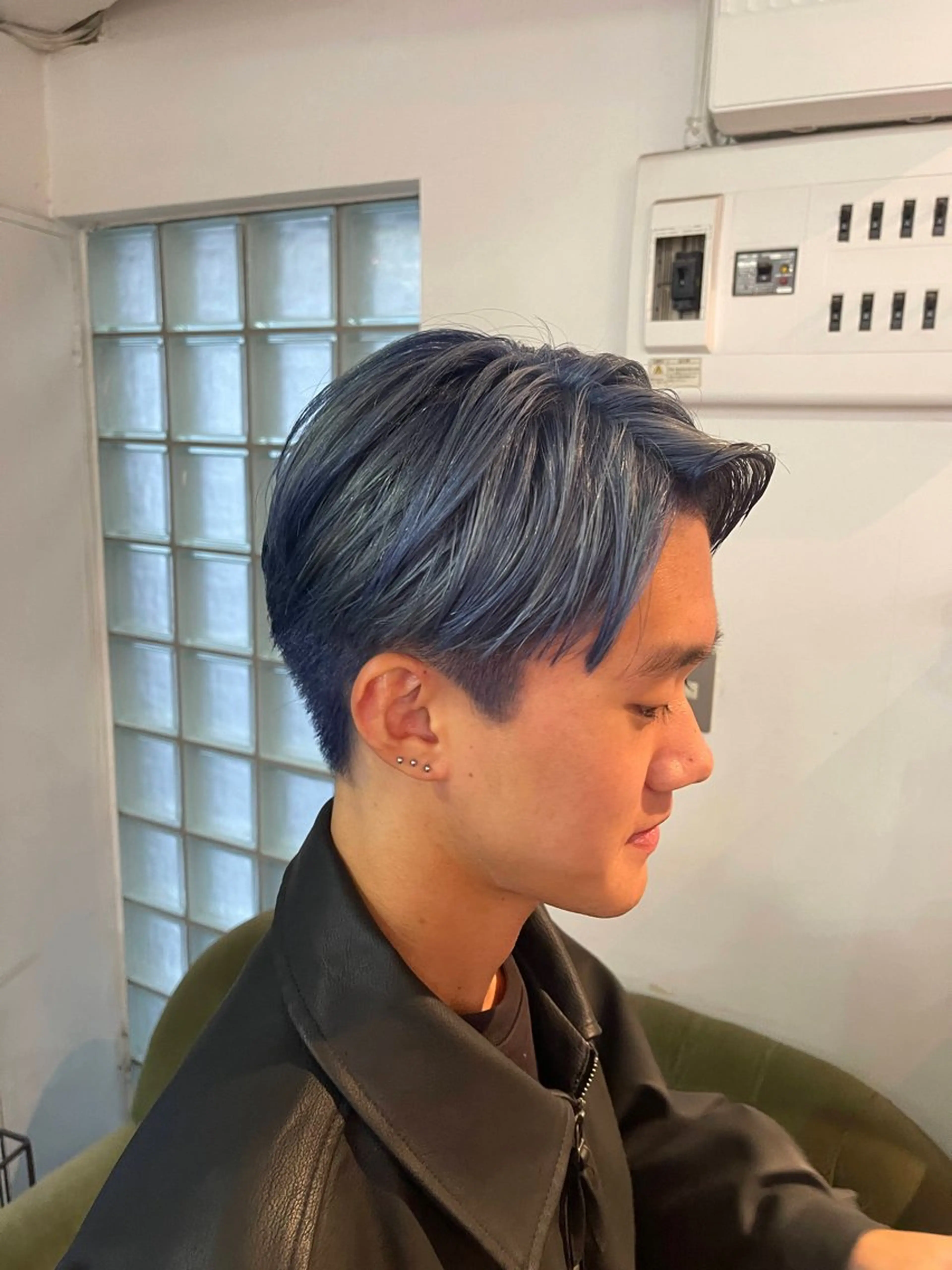 ショート カラー メンズ ダブルカラー ヘアカラー トリートメント 池袋/板橋 マツモトのヘアスタイル