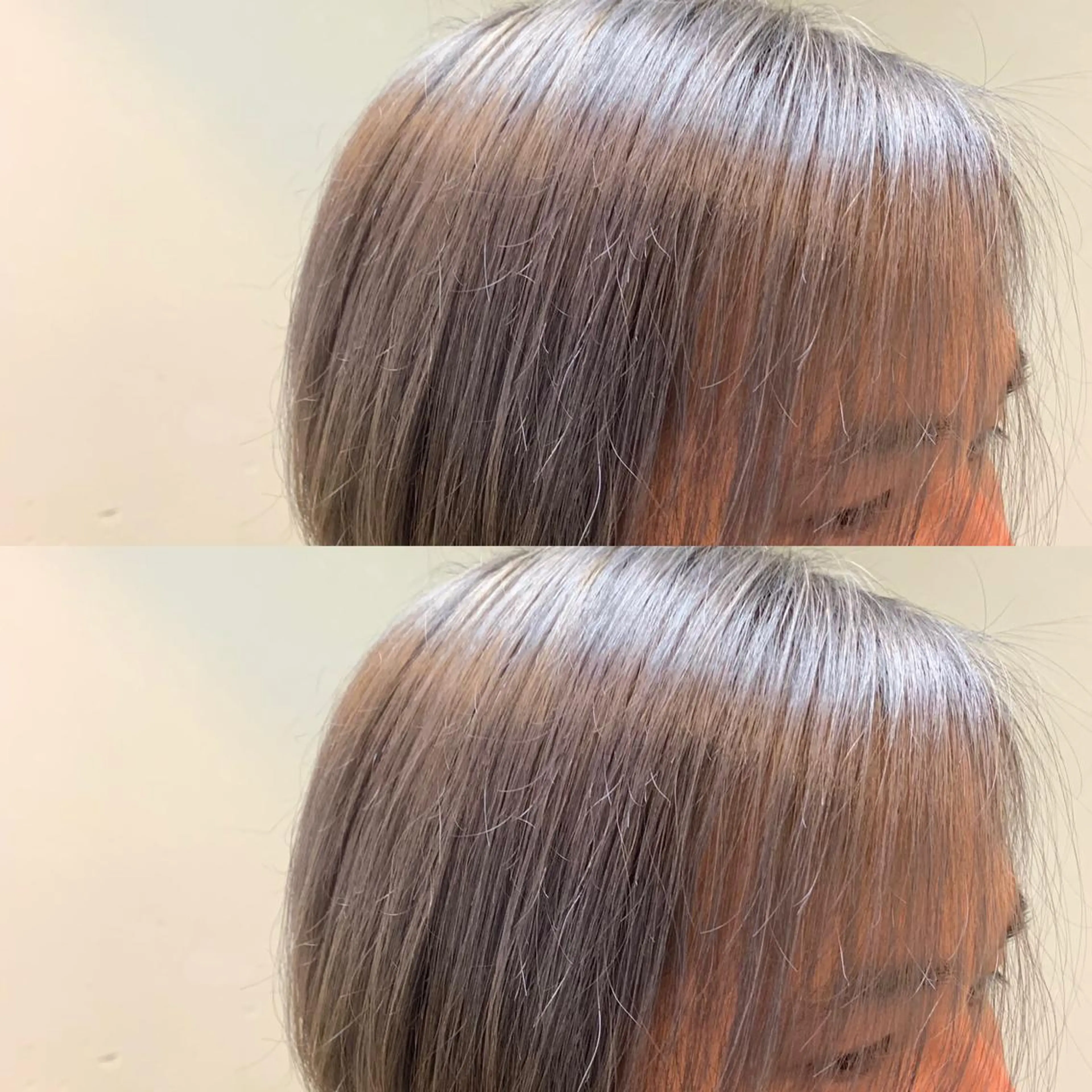 カラー メンズ シルバー TELA HAIR 岩槻　高梨のヘアスタイル