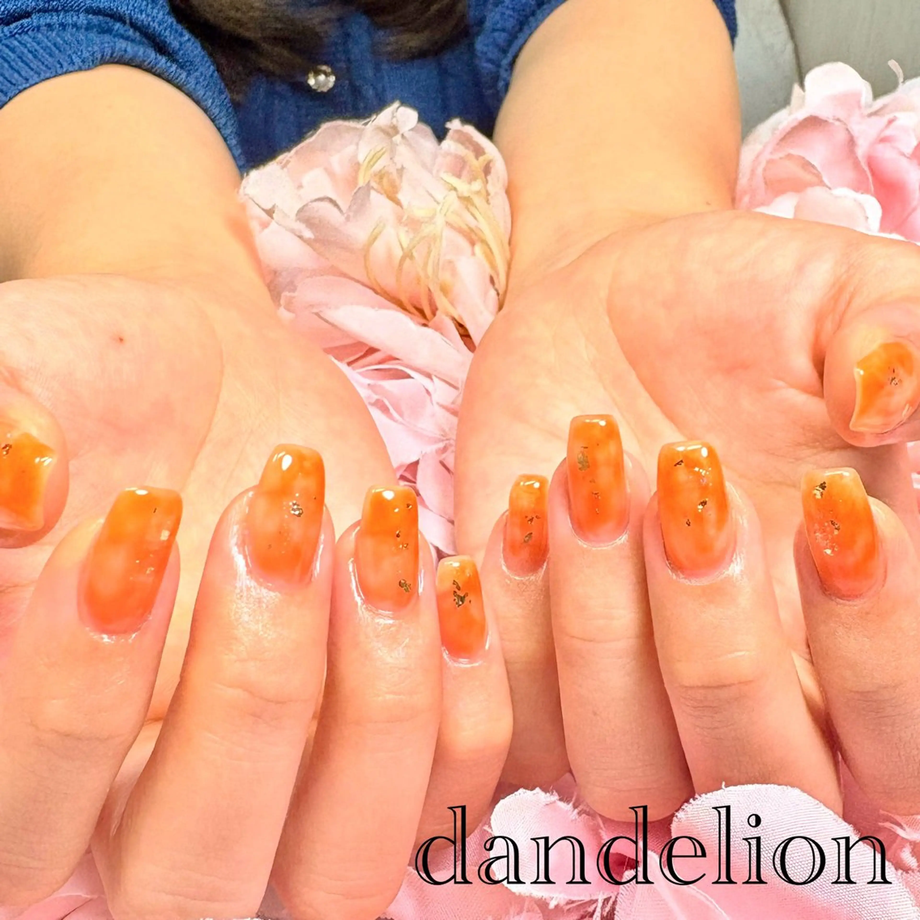 ネイル ハンドネイル ハンドケア dandelion ダンデライオンのネイルデザイン