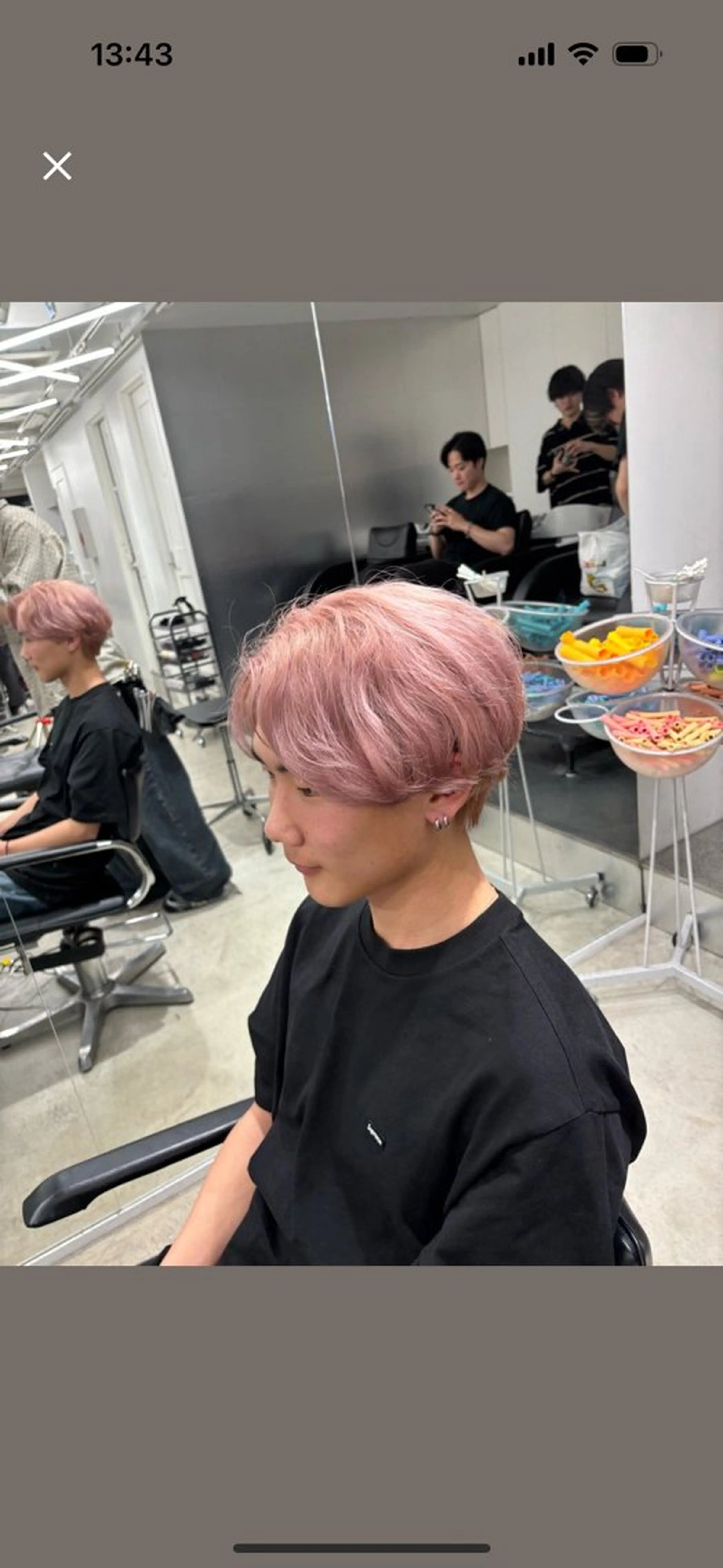 カラー メンズ ヘアカラー 🌀toa/波巻き✨ /メンズパーマ／栄のヘアスタイル