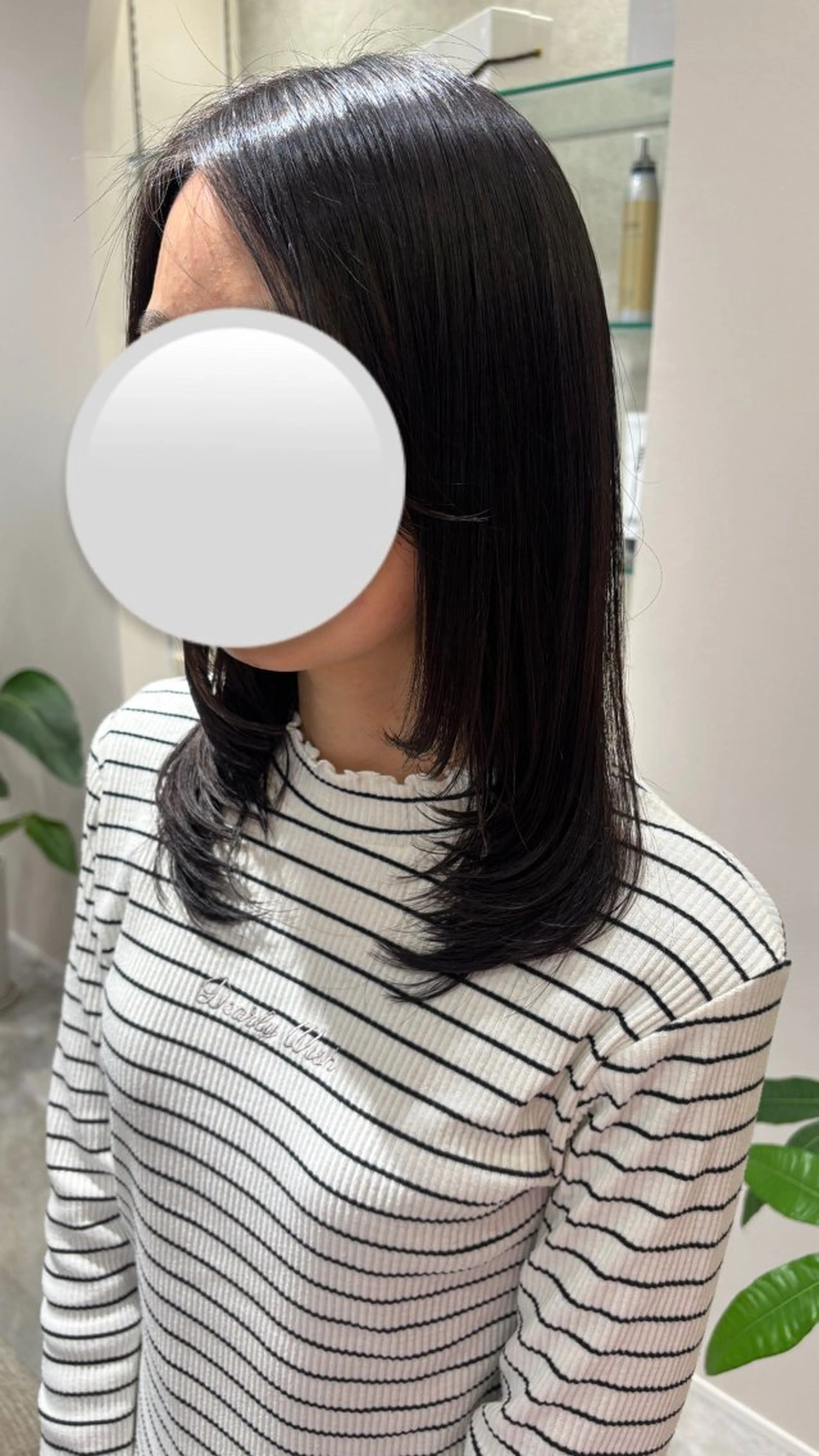 ミディアム レイヤーカット 武富 果音🎀今池のヘアスタイル