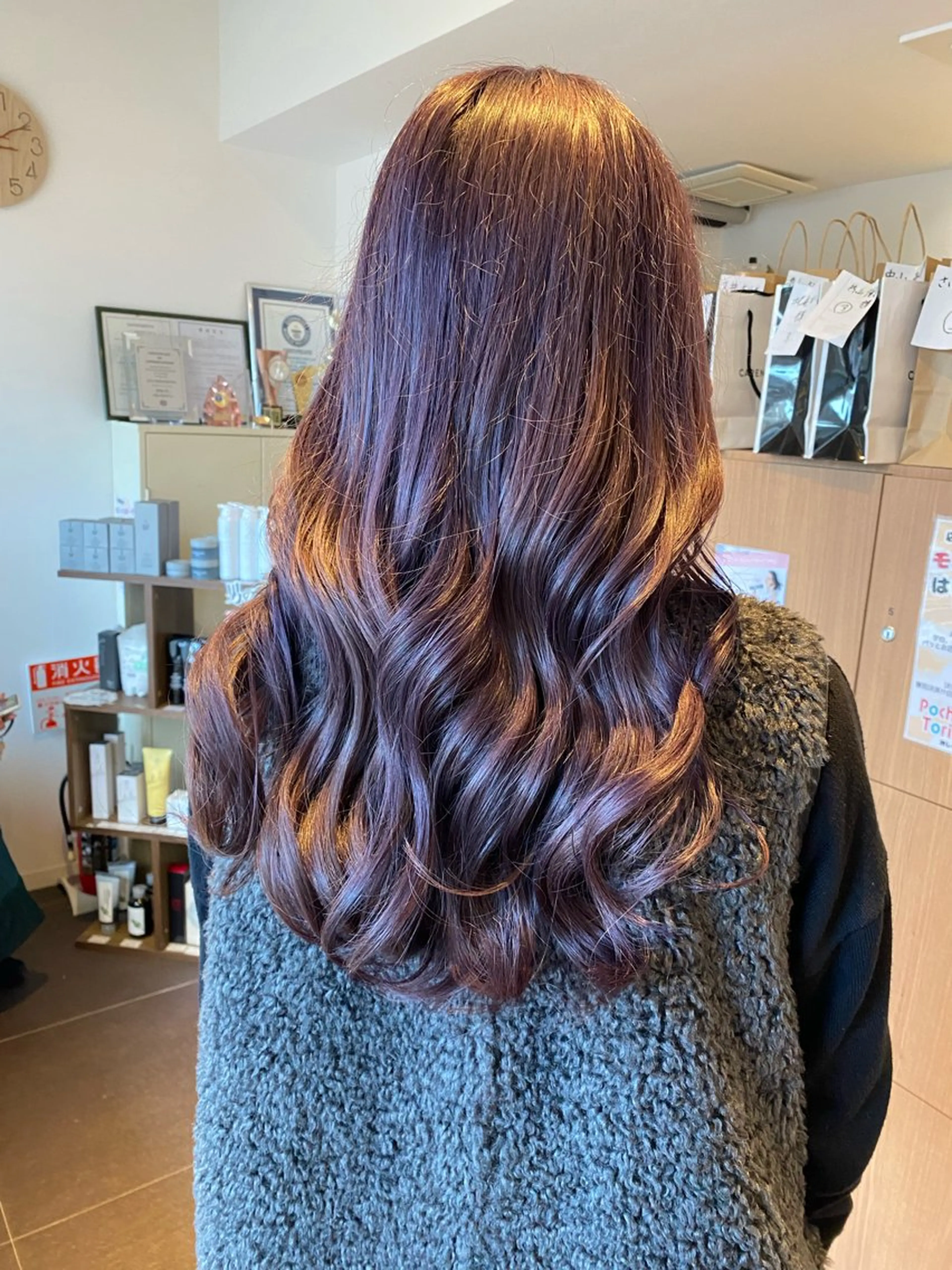 ロング カラー ベージュカラー パープルカラー ホワイトベージュ 透明感カラーブリーチ 🌼シゲモトアヤ🌼のヘアスタイル