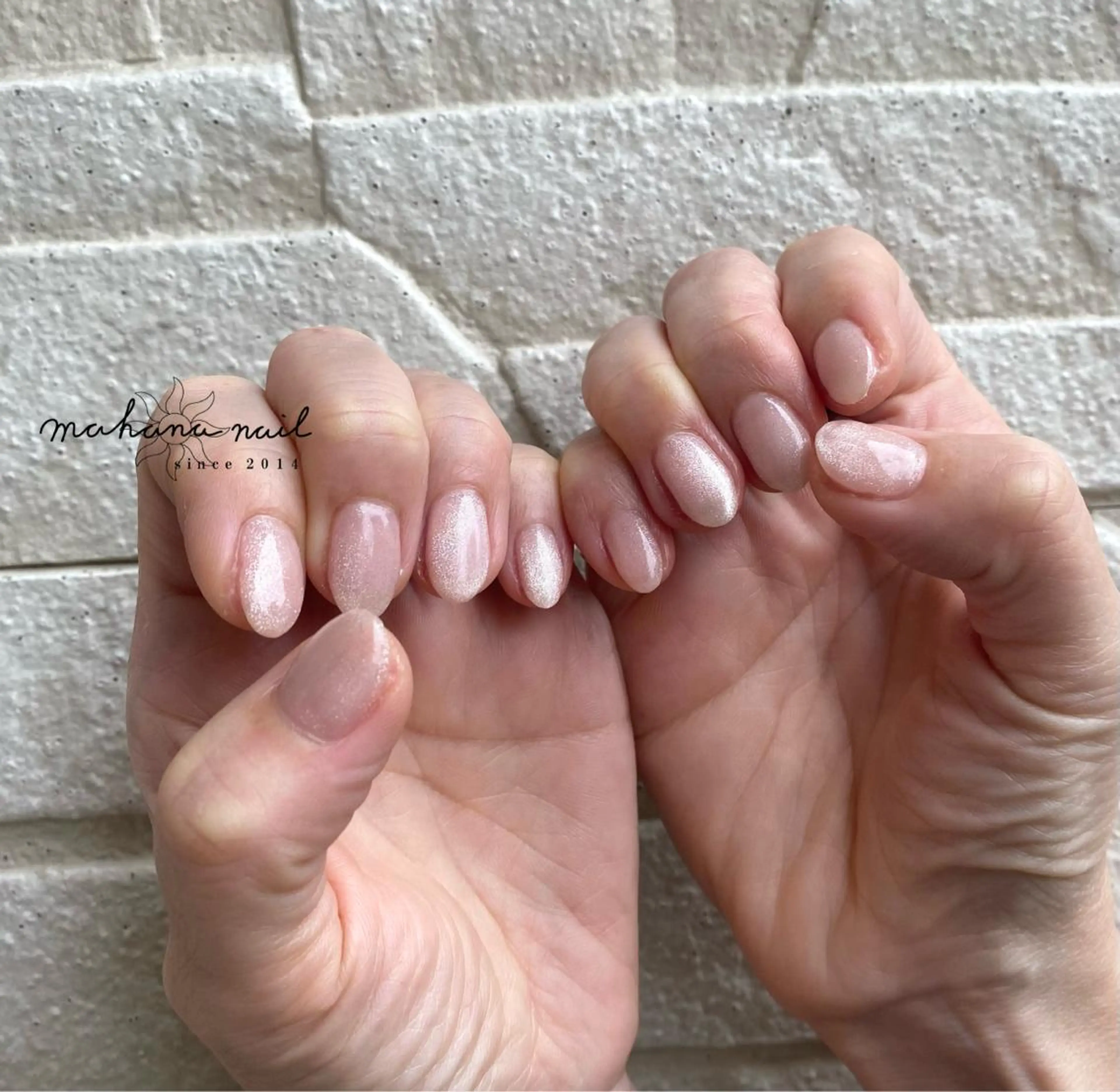 ネイル マグネットネイル ワンカラーネイル mahana nailのネイルデザイン