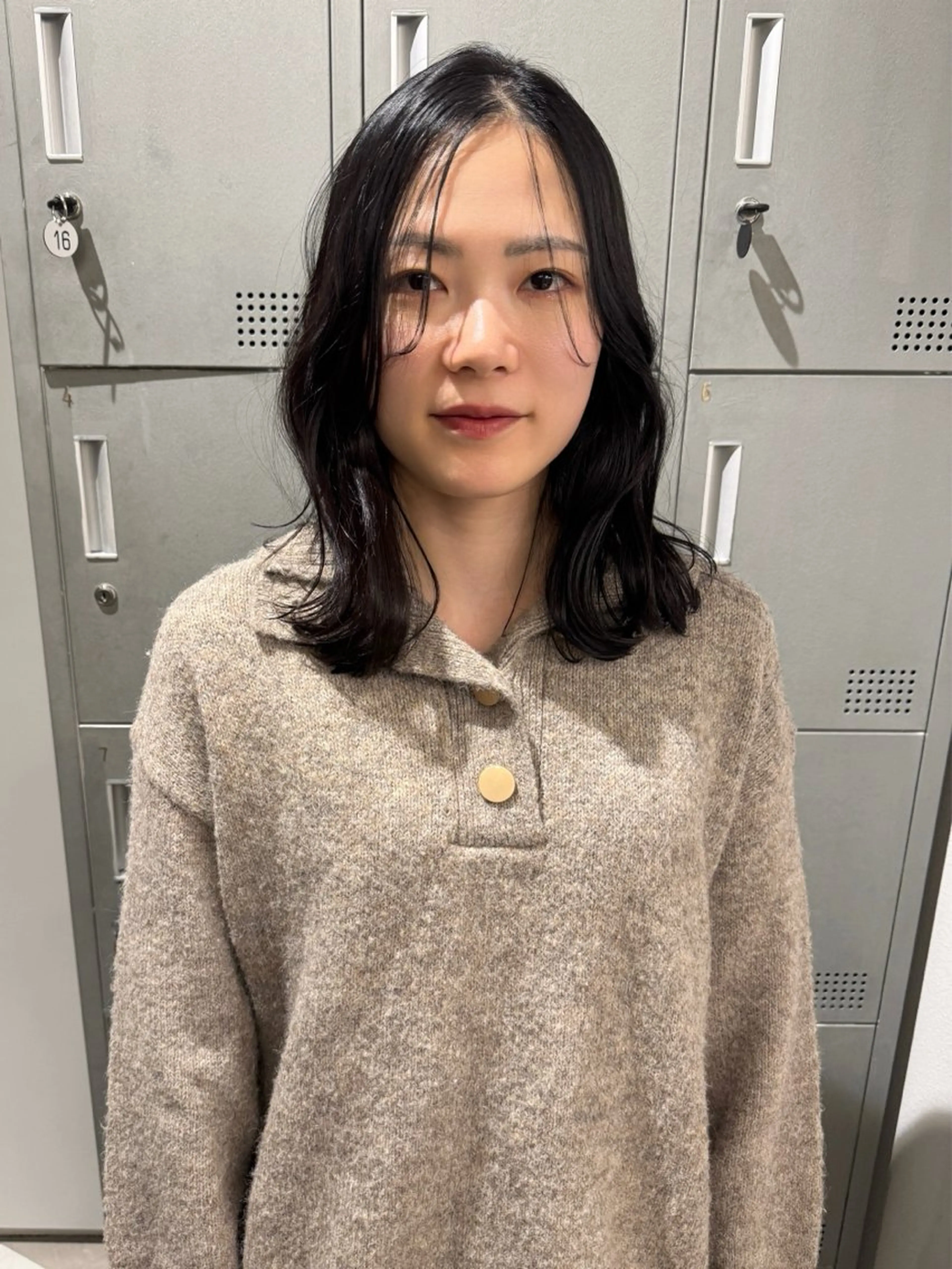 ミディアム カット ヘアカラー 【天満1艶髪】潤艶/ 髪質改善🌹釣本竜哉のヘアスタイル