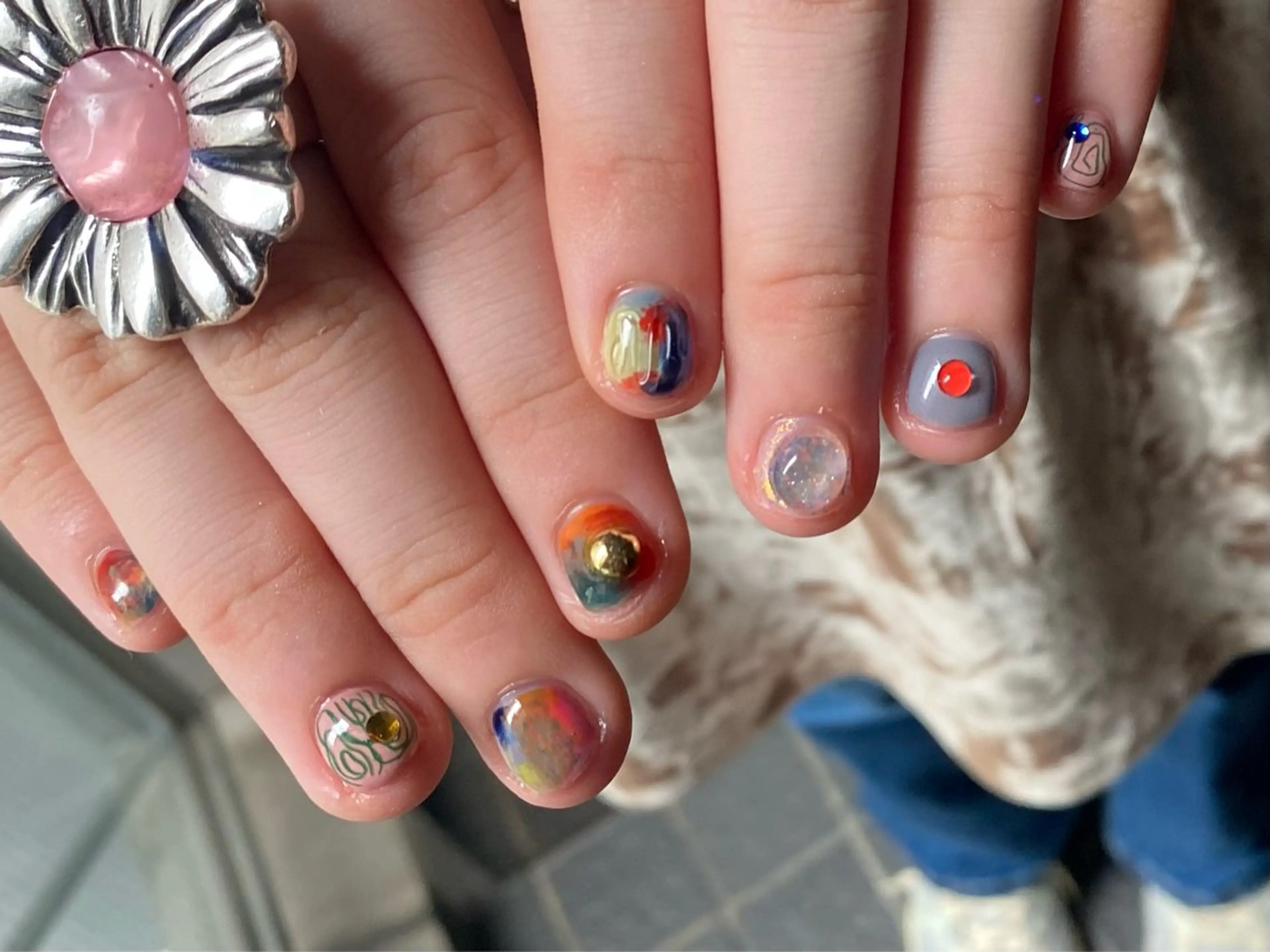 ネイル ハンドネイル フットネイル @Unica_ honmachiのネイルデザイン