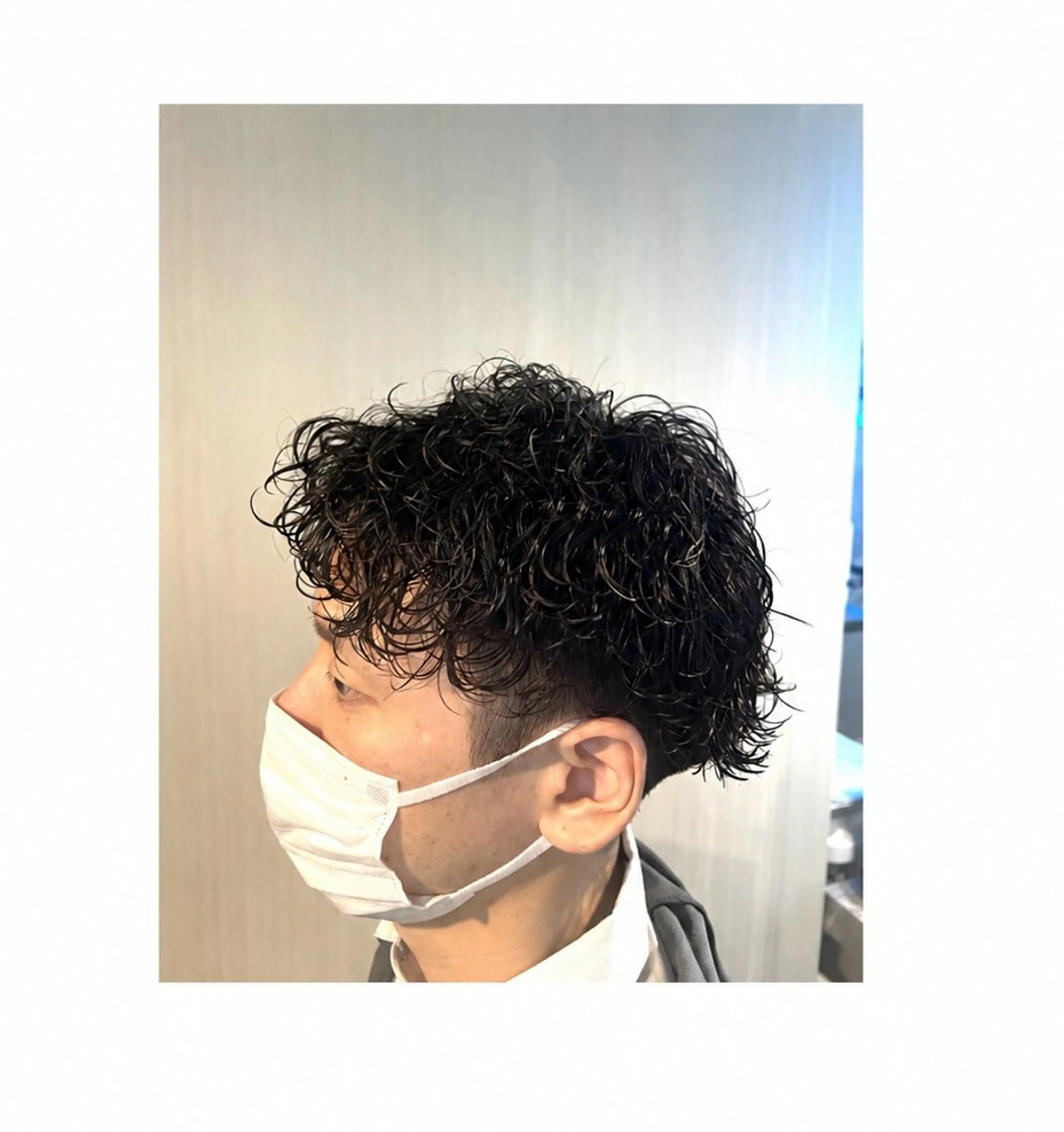 ショート カット パーマ ニュアンス特化🔥 マッシュ🎱瀬川竜生のヘアスタイル