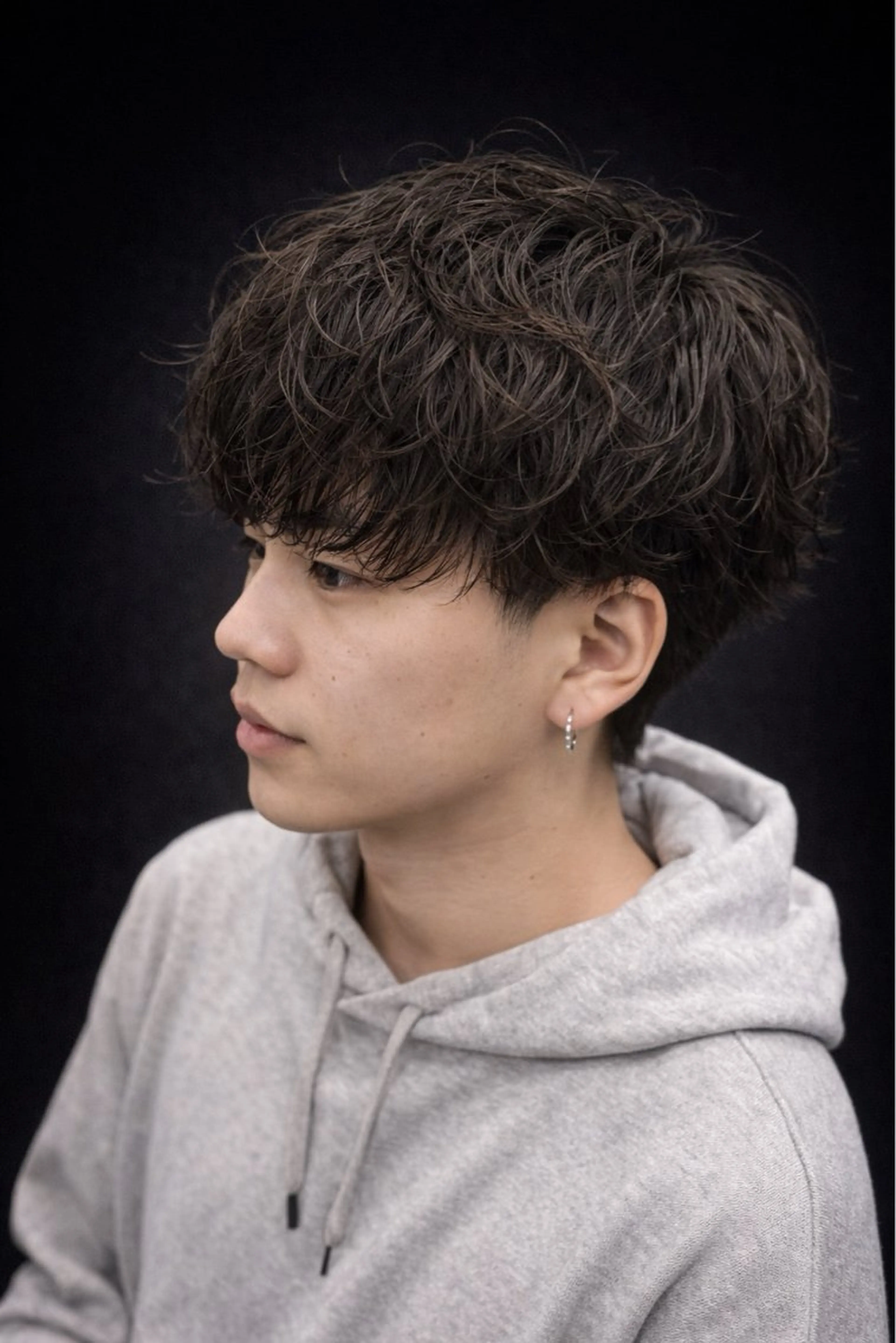 パーマ メンズ カット パーマ 👑駅近メンズサロン パーマ特化北千住👑のヘアスタイル