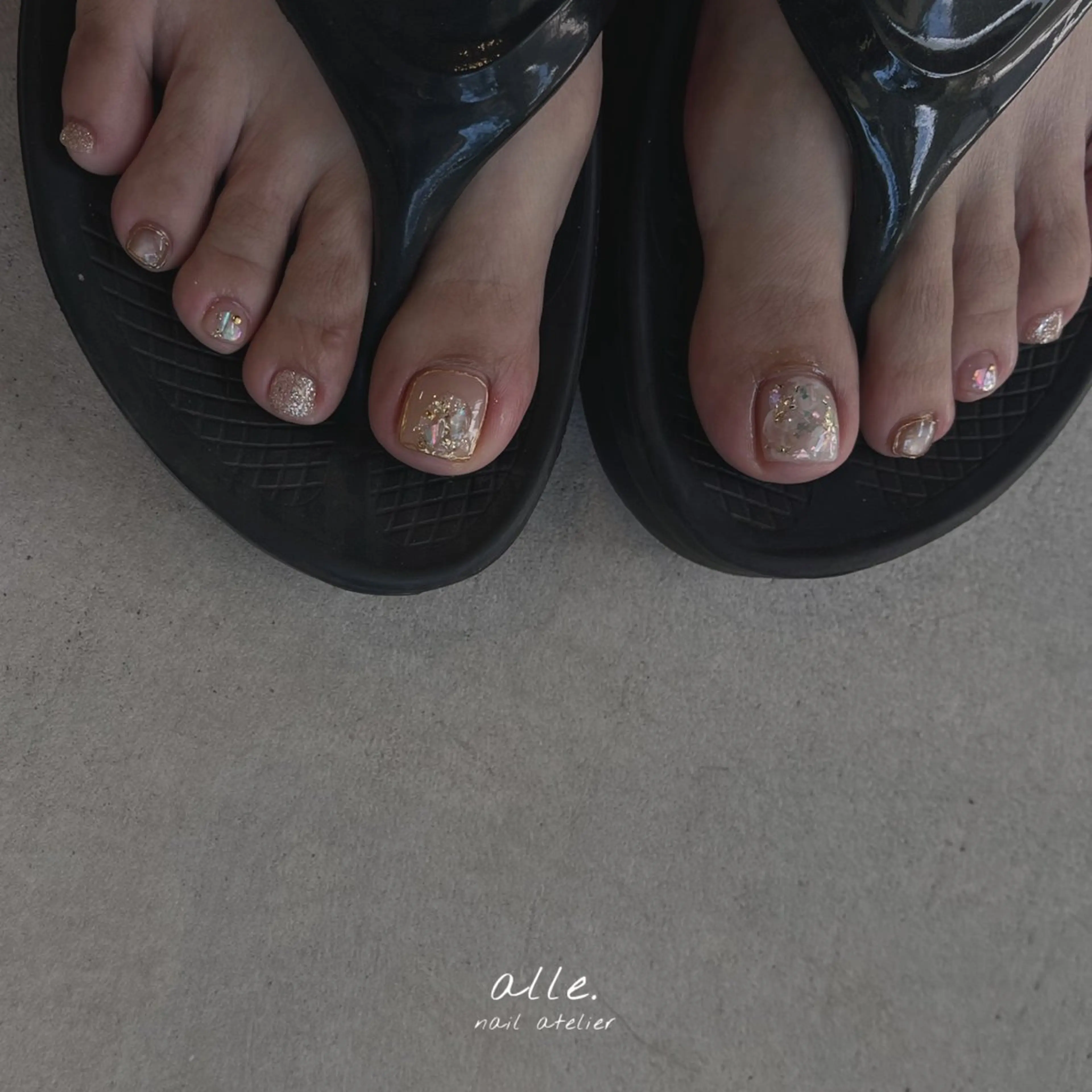 ネイル ハンドネイル atelier alle.のネイルデザイン