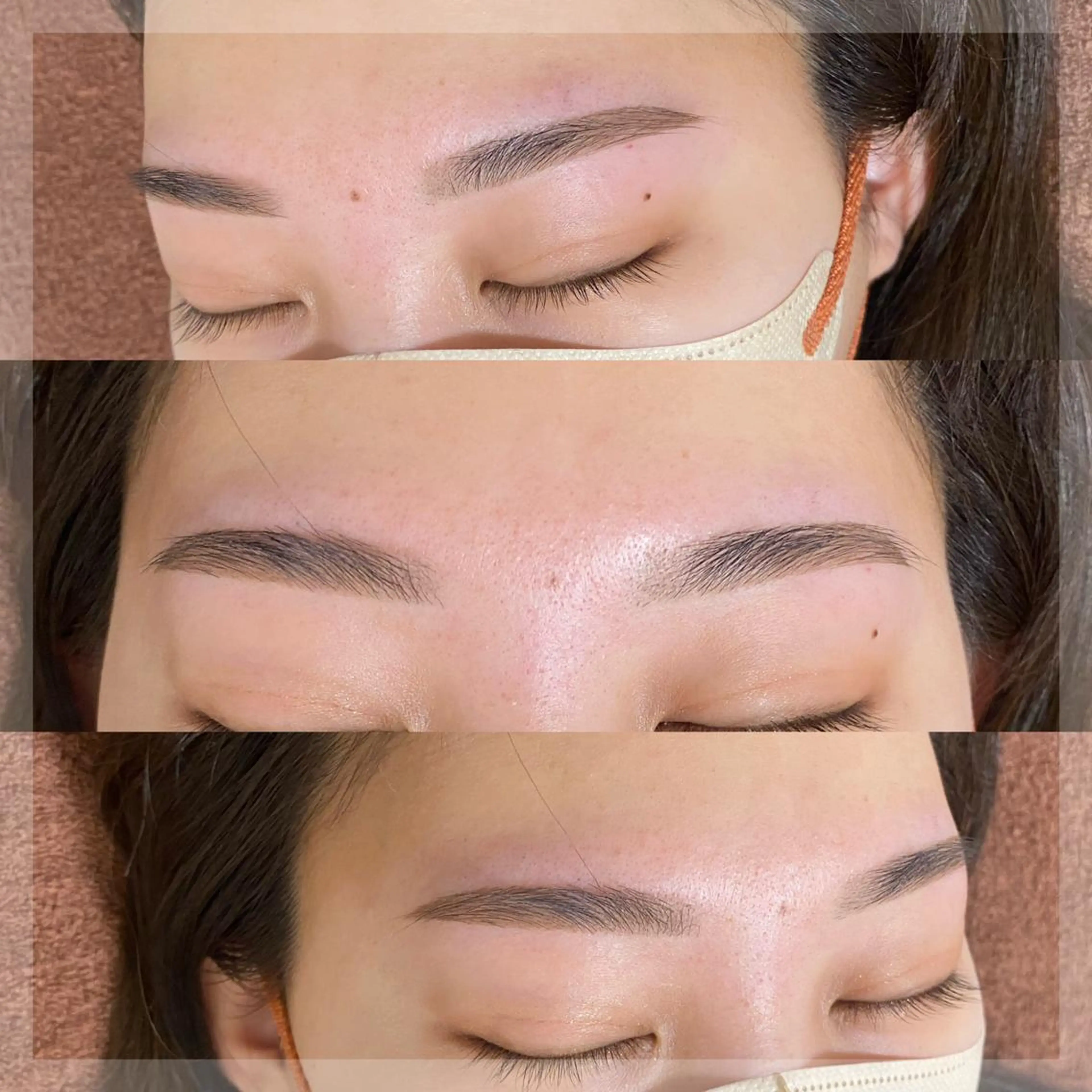 アイブロウ ワックス脱毛 眉毛とまつ毛パーマ ナオueyesのマツエク・マツパデザイン