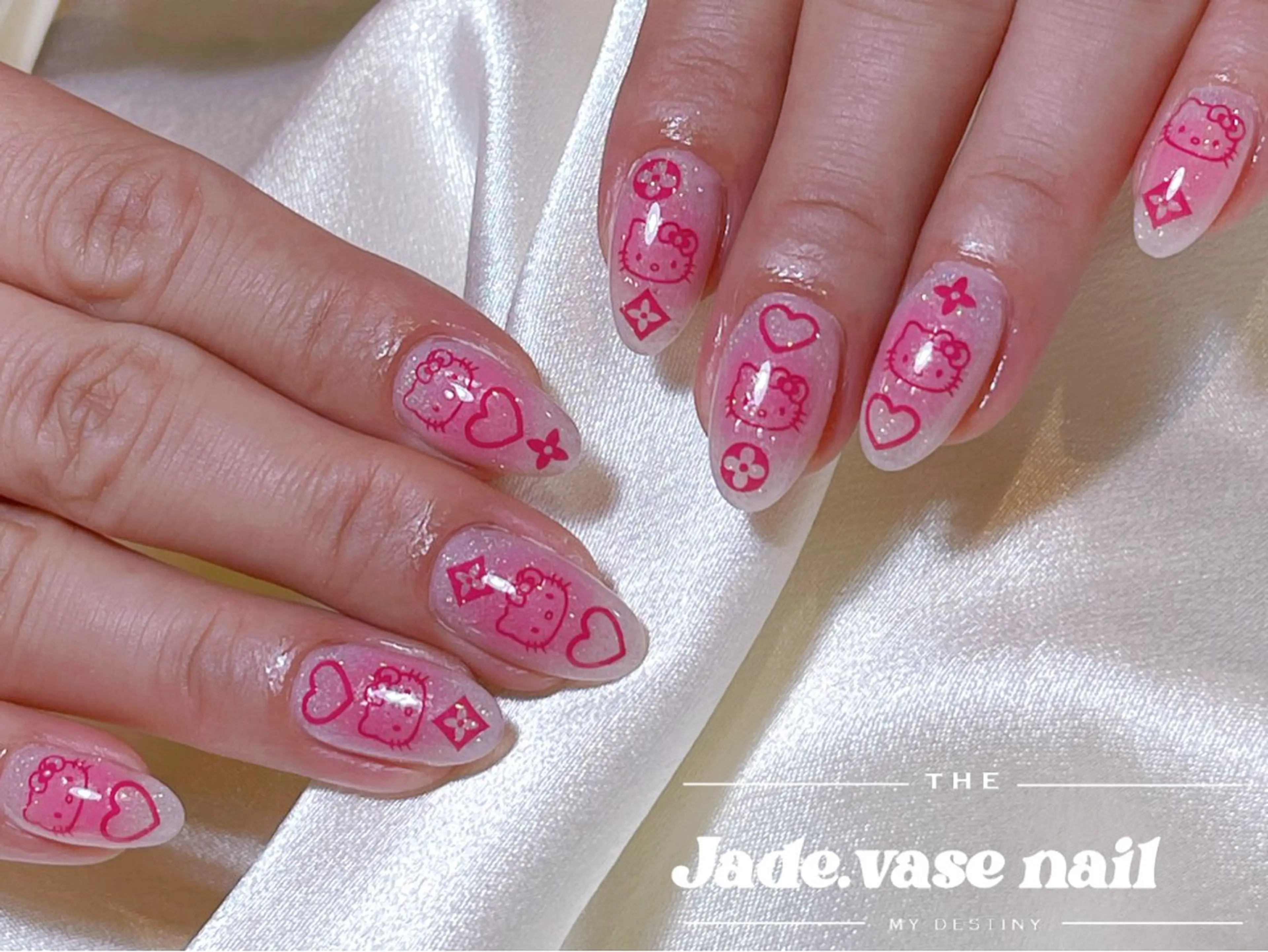 ネイル ハンドネイル ハンドケア ✰Jade.vase 银座のネイルデザイン