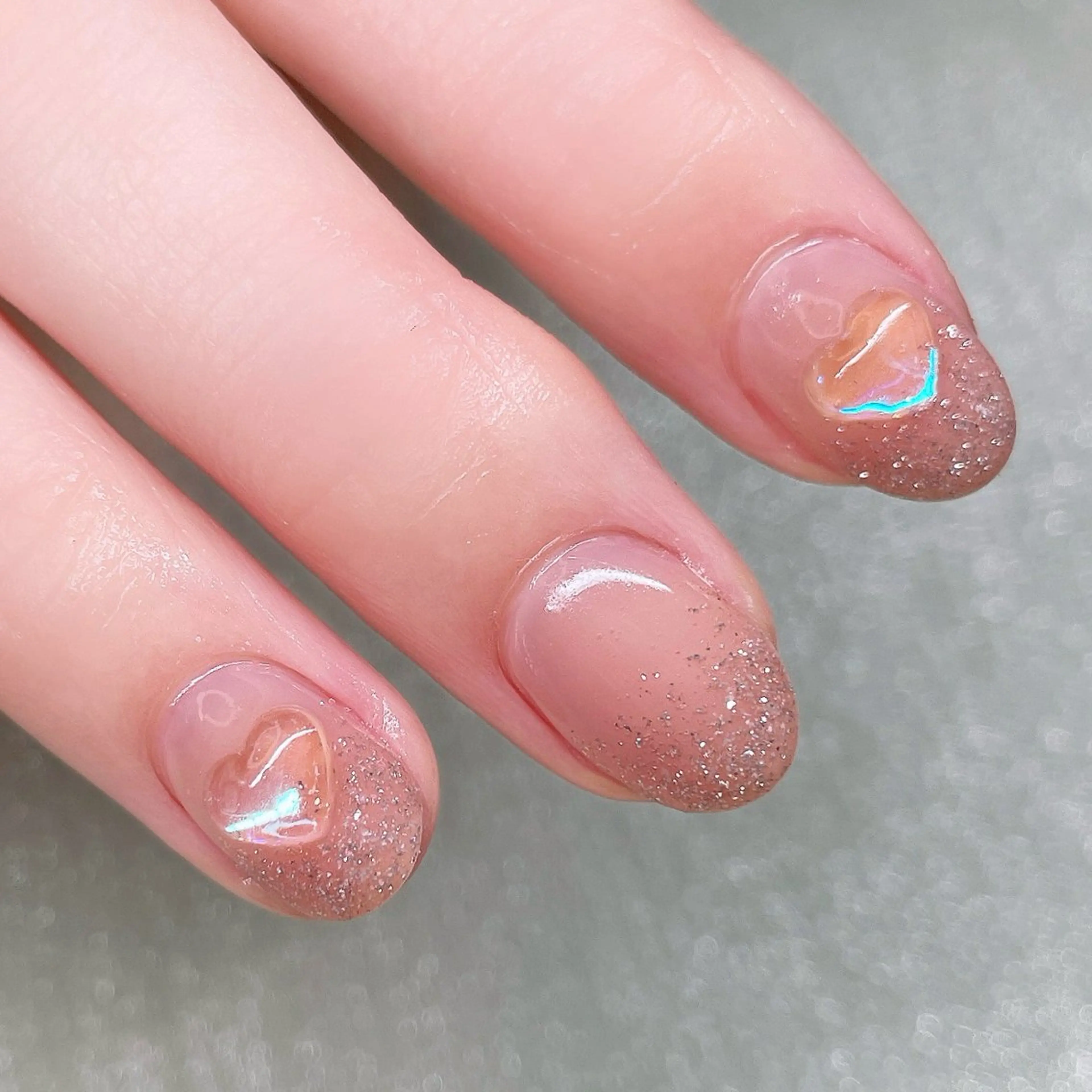 ネイル 長さ出し ハンドネイル Nailist suzuのネイルデザイン