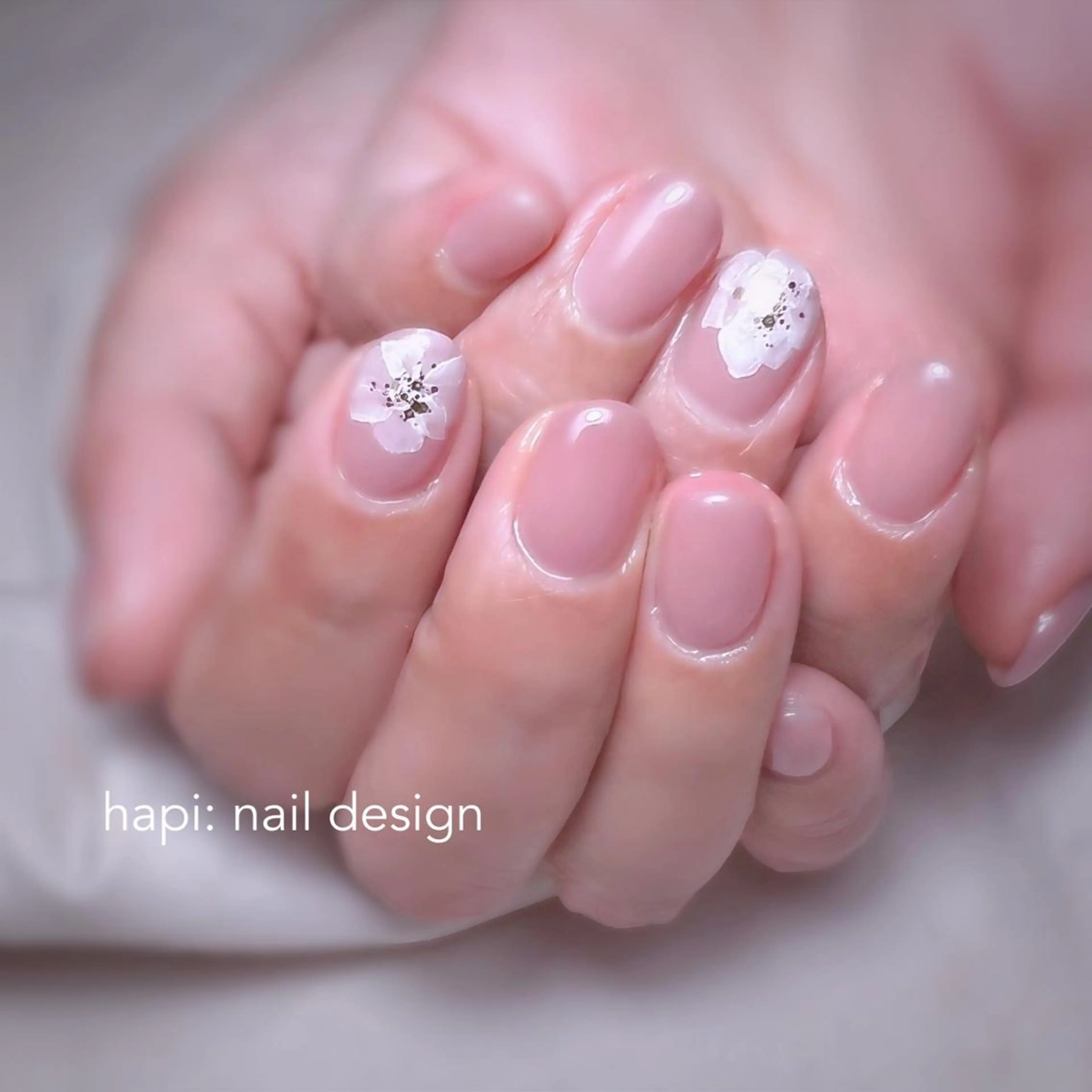 ネイル 【爪の育成専門】深爪・むしり癖・丸い爪・ガサガサなど　　Rio nail所属・Rio nail まなみのネイルデザイン