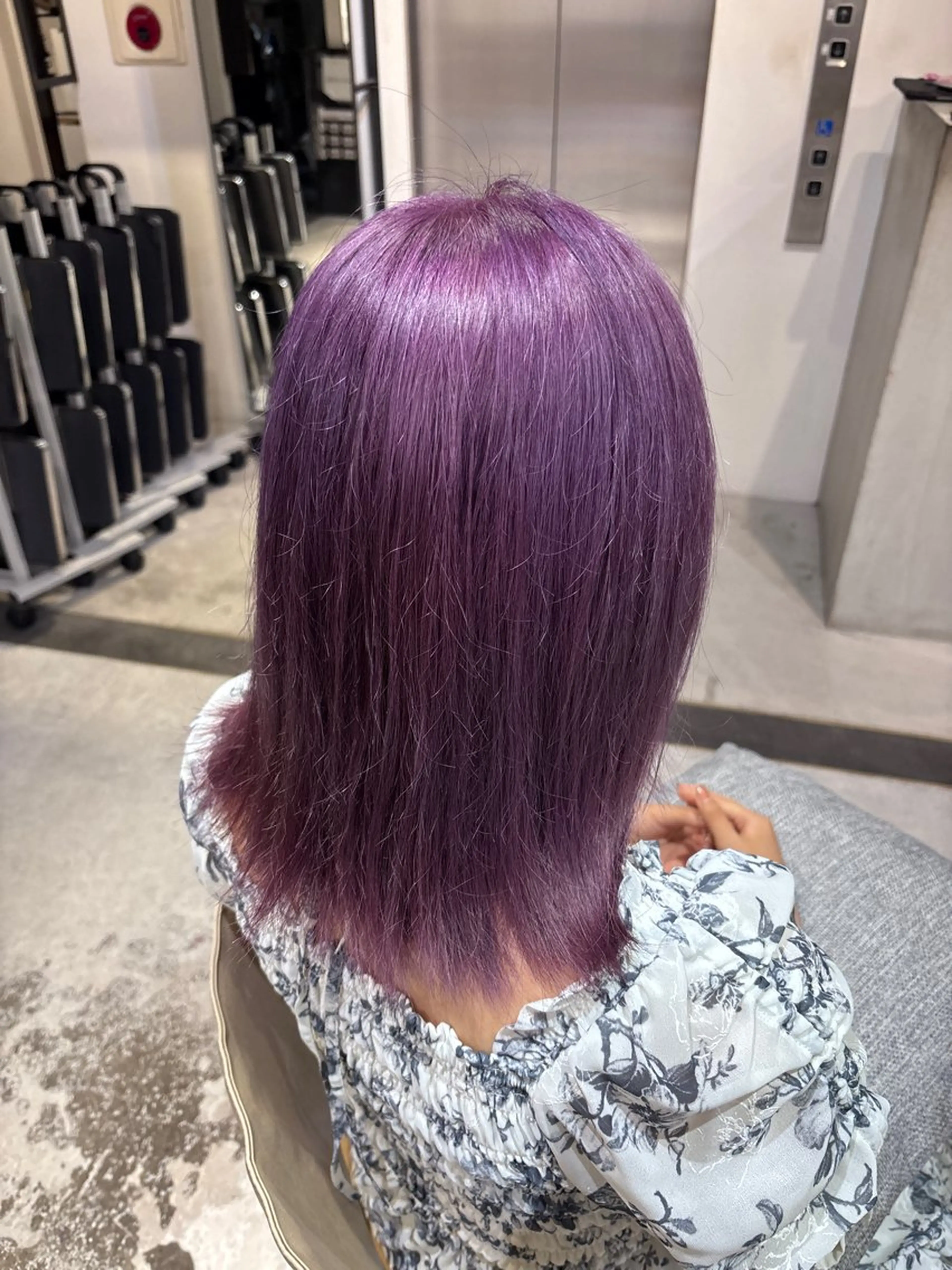ロング ヘアカラー FILMS Rinoのヘアスタイル