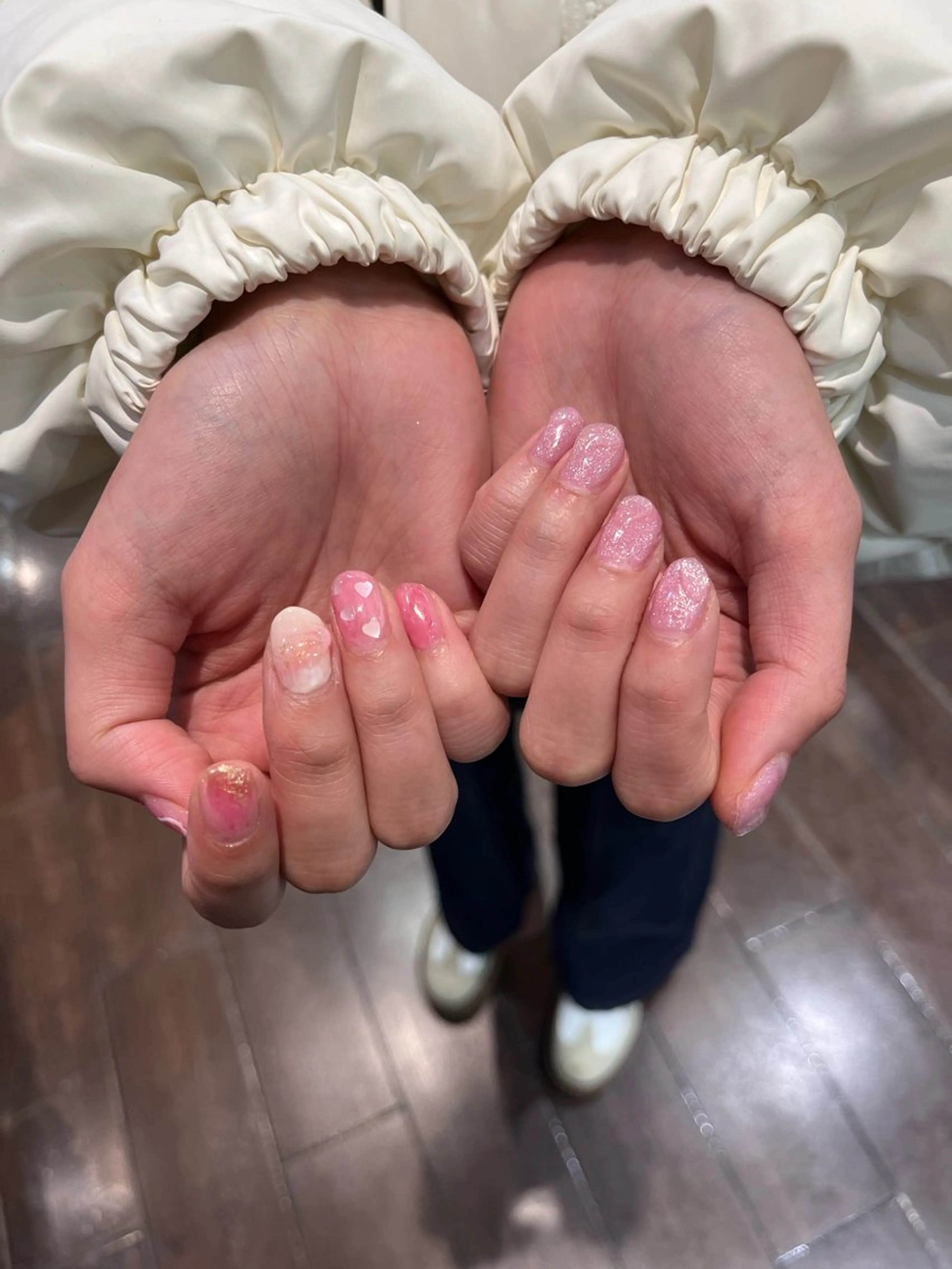 ネイル 韓国レイヤー🇰🇷 🤍🎀honokaのヘアスタイル
