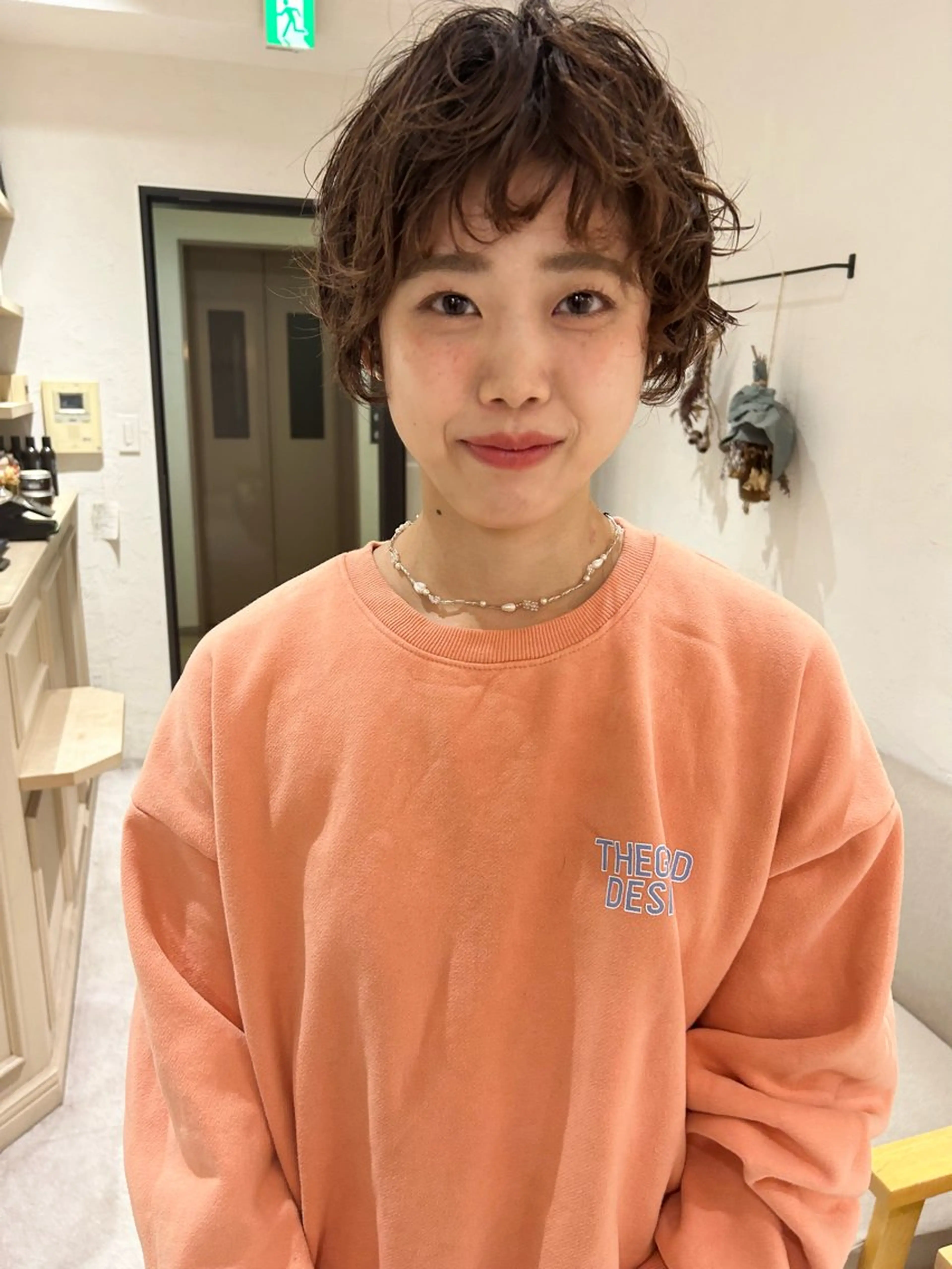 ショート パーマ パーマ特化 フシキサトシのヘアスタイル