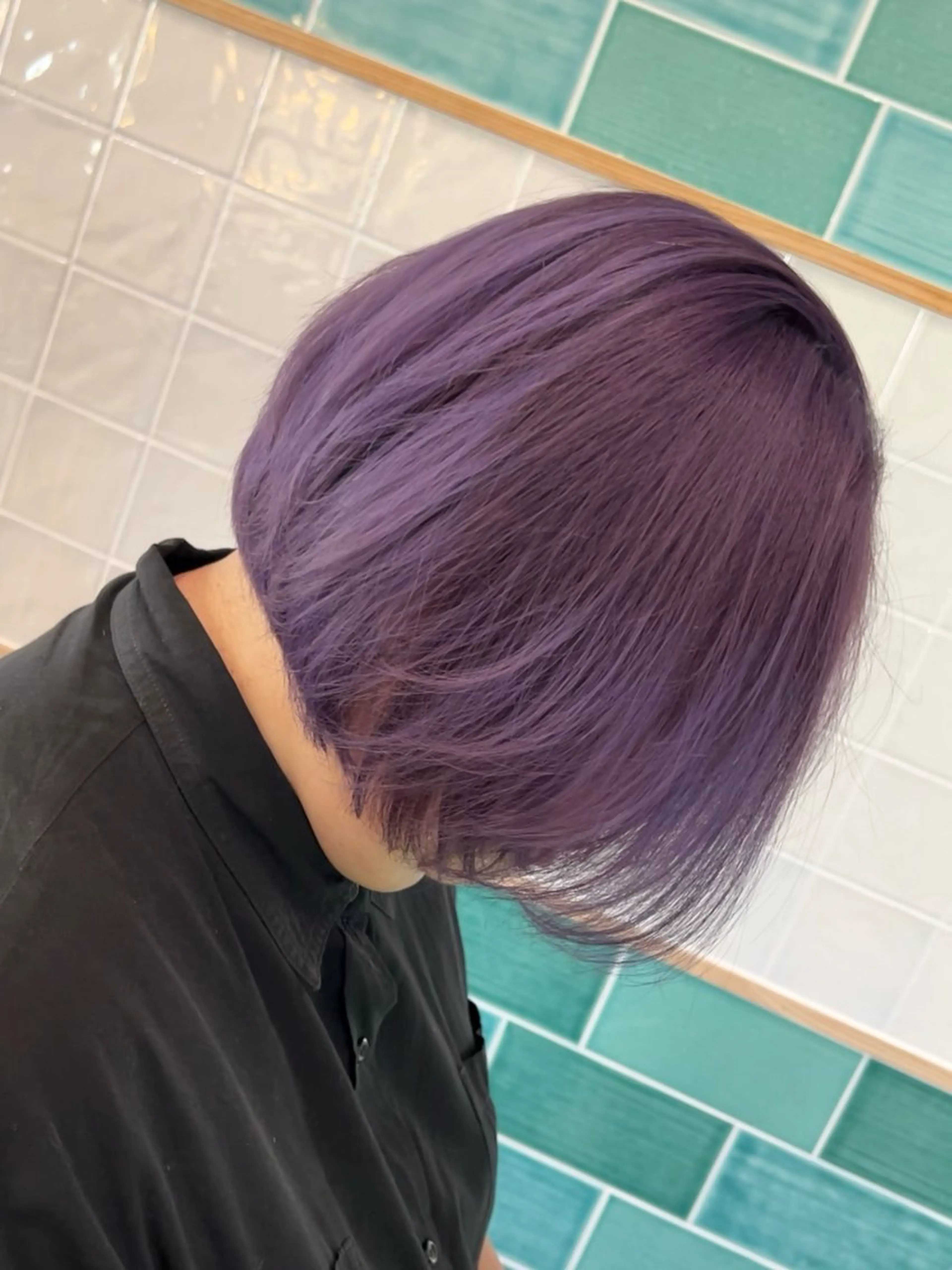 カラー ブリーチ/ストレート ダブルカラーtetoのヘアスタイル