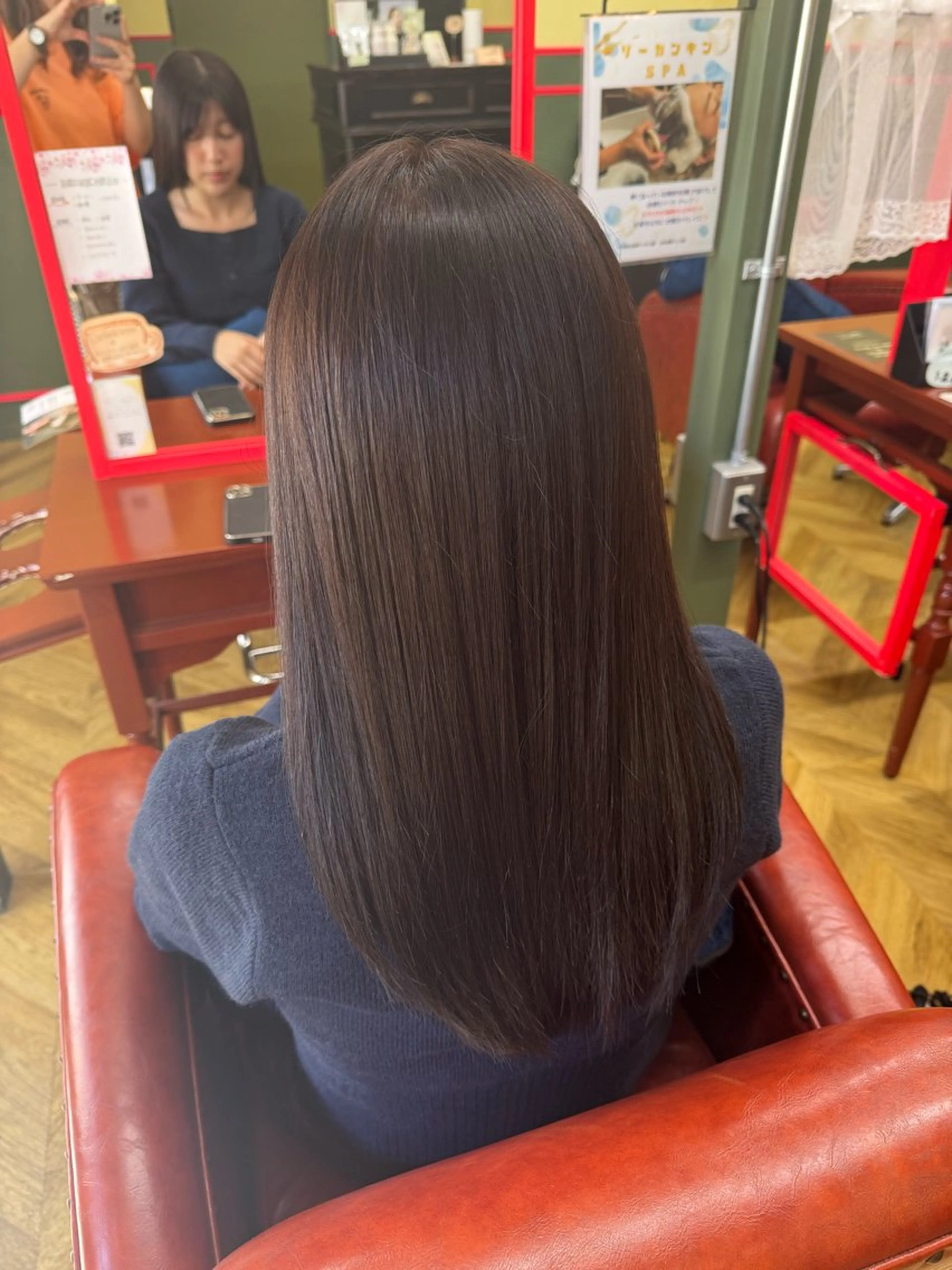 ロング カラー ヘアカラー 米倉 麻衣のヘアスタイル