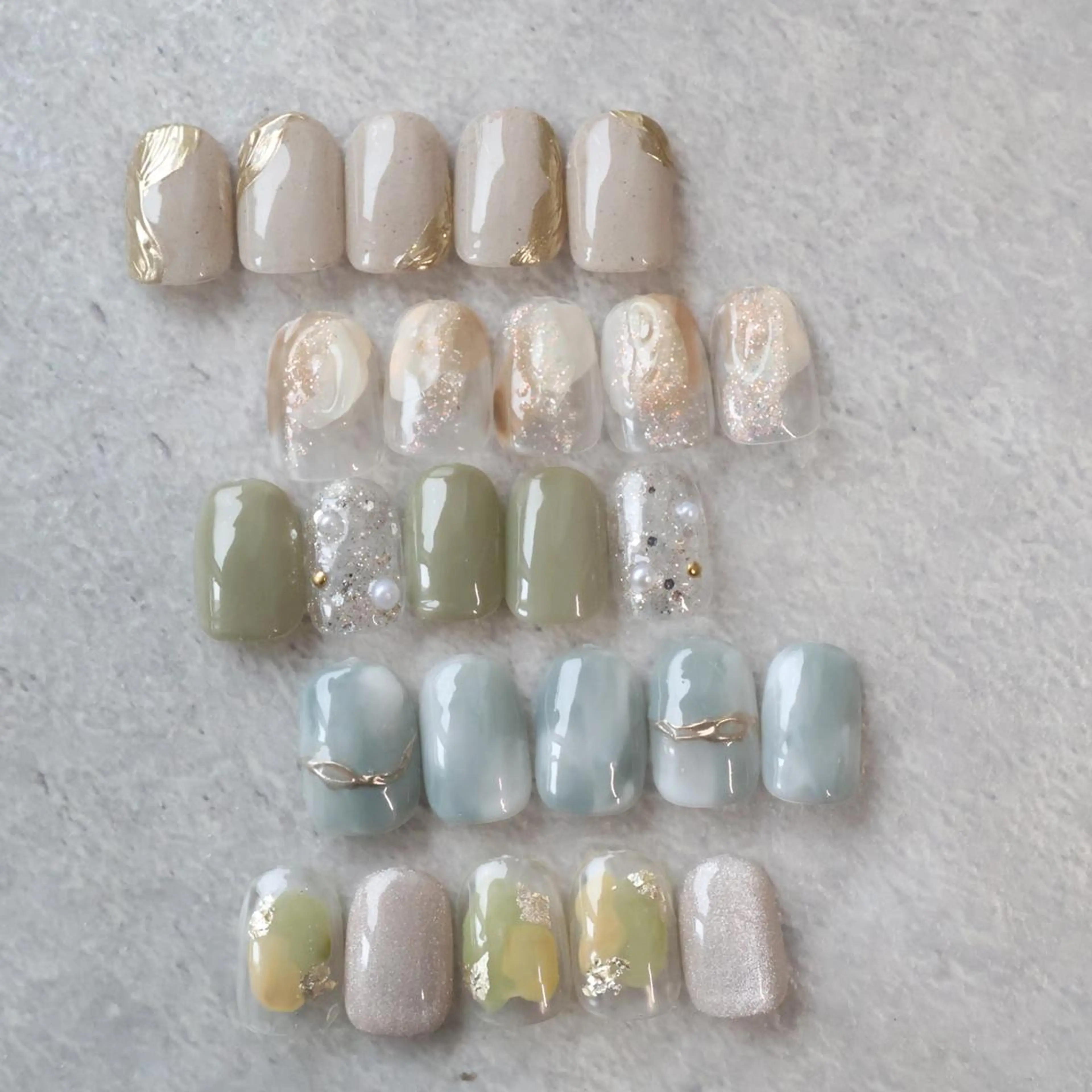 ネイル ハンドネイル tulle【チュール 】HIKARIのネイルデザイン