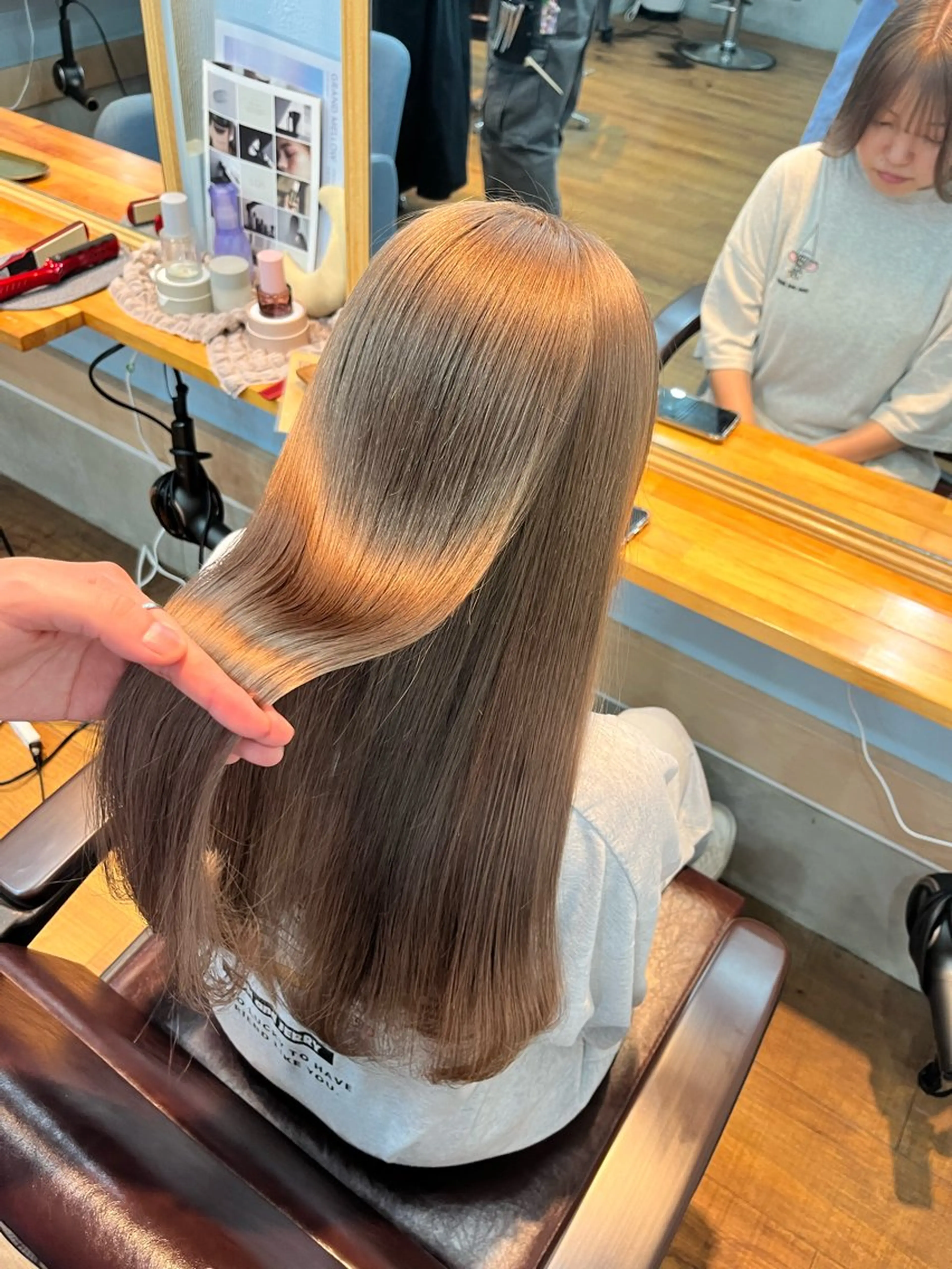 ミディアム カラー ダブルカラー インナーカラー 髪質改善 🫧ハイトーン/ ブリーチ🫧白石航汰のヘアスタイル