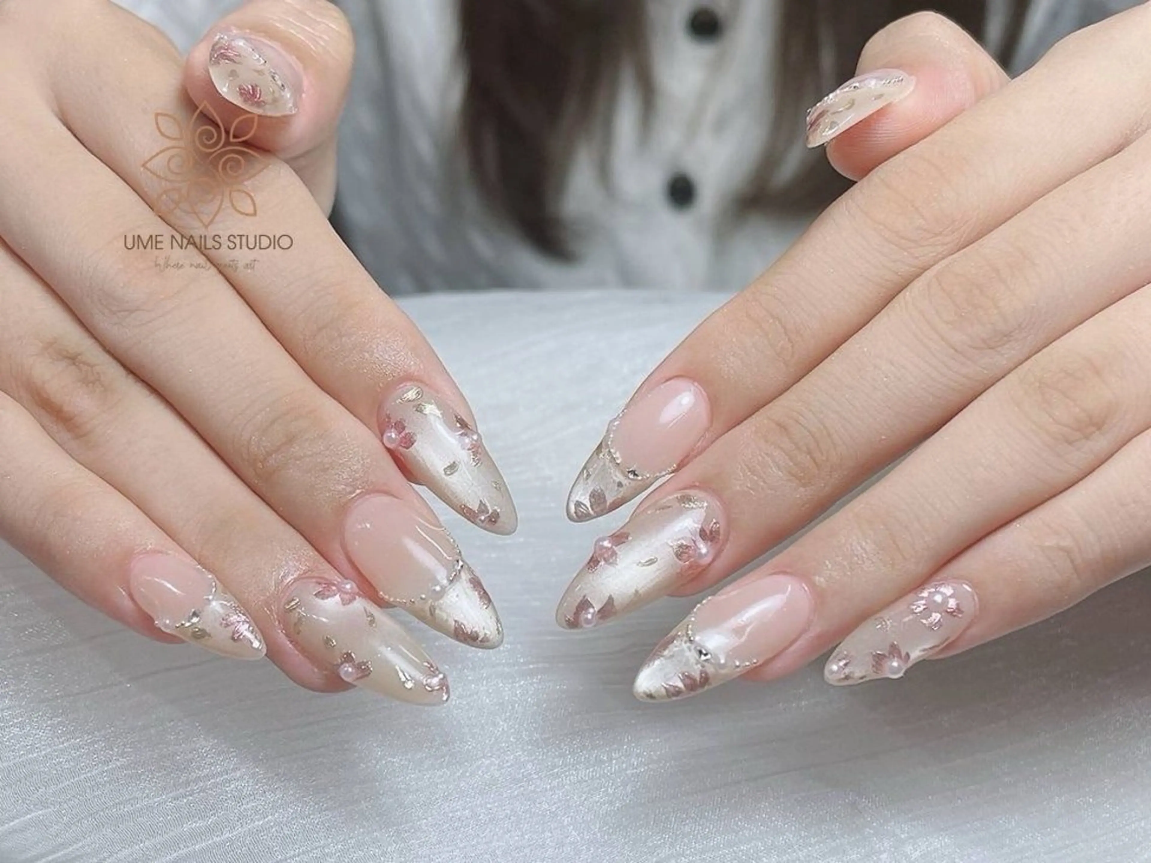 ネイル 持ち込み ハンドネイル Ume Nail Studioのネイルデザイン