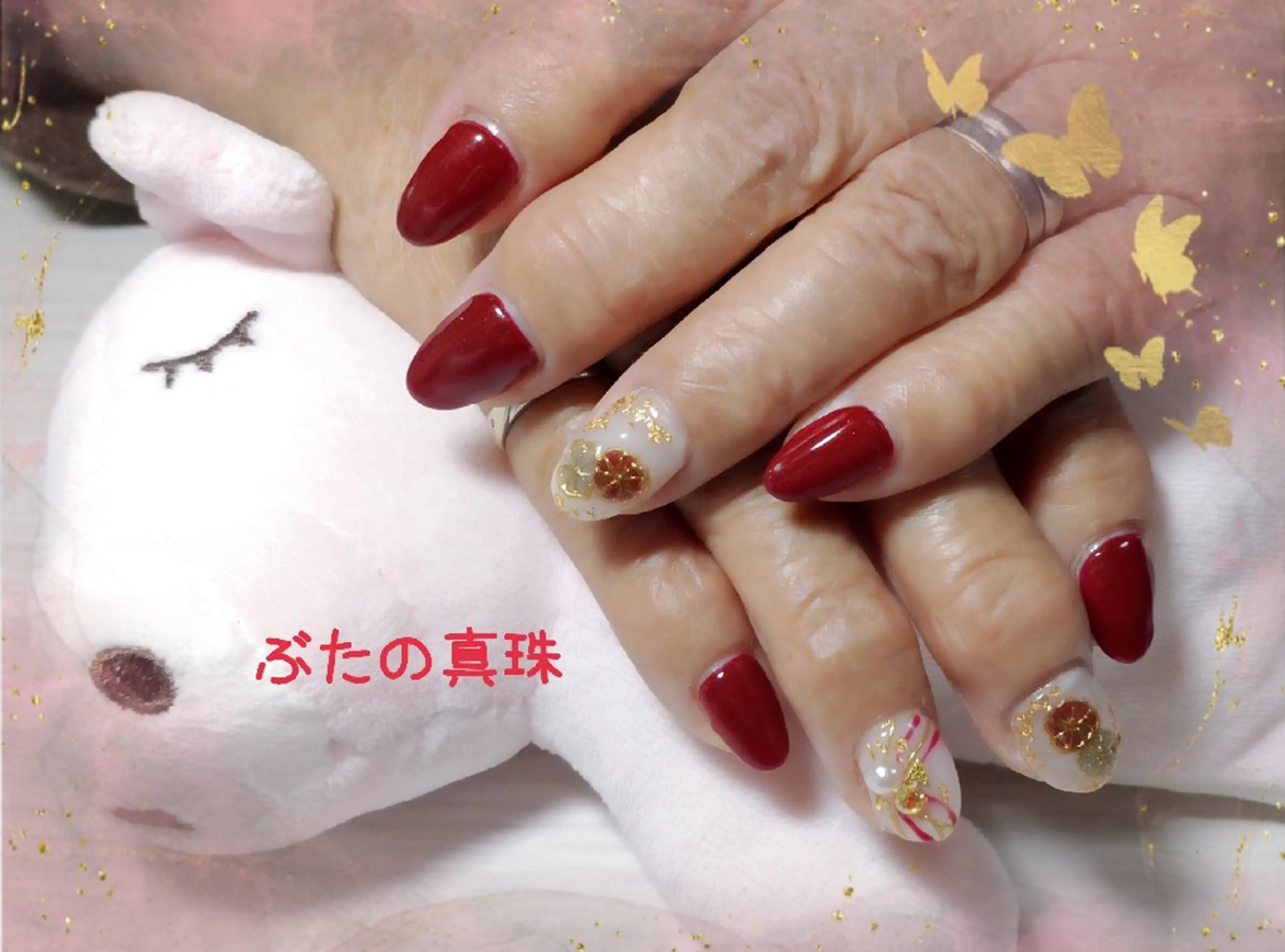 定額ぶたさんコース💅アート4本付き♪オフあり🐜の写真