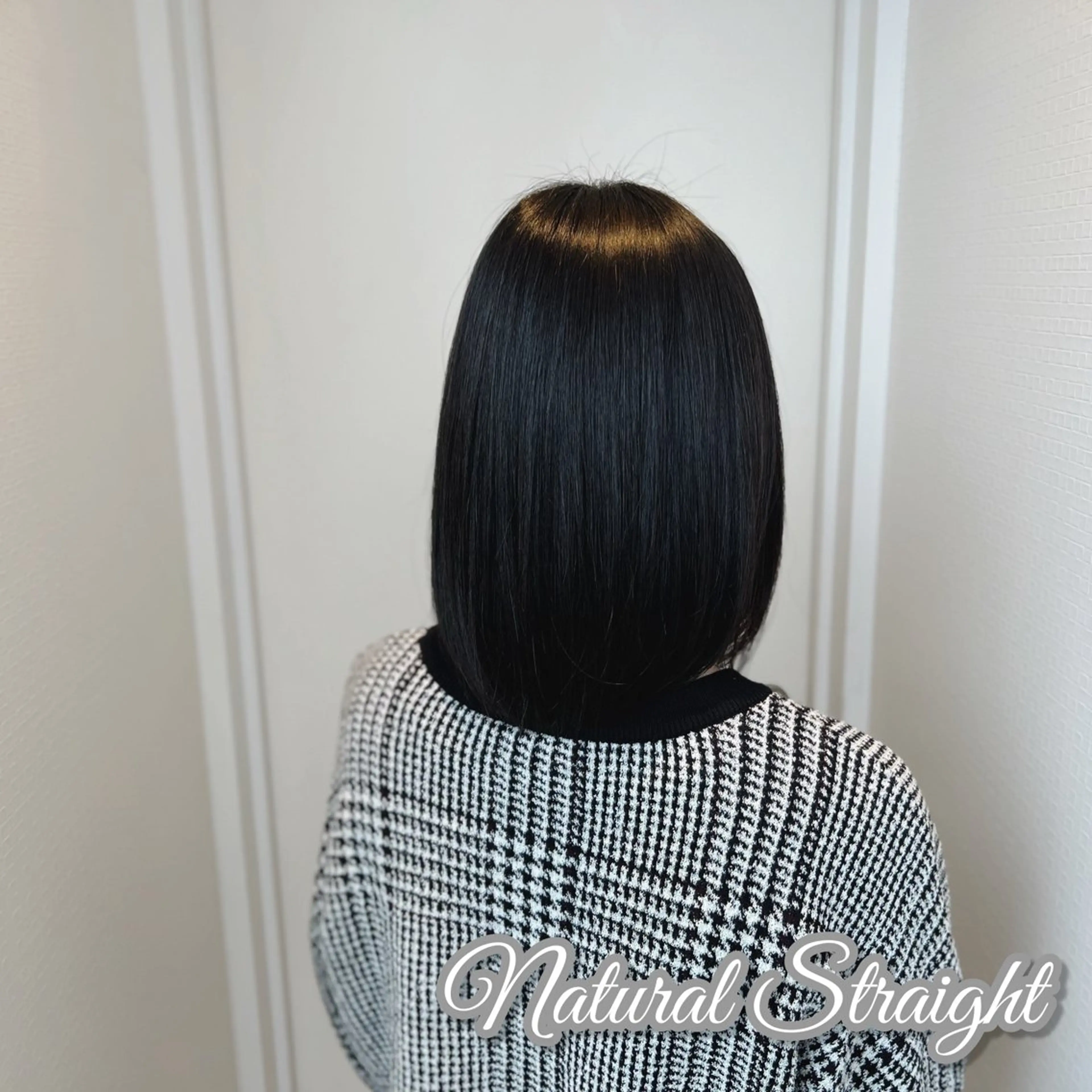 ミディアム Ash宮前平/パーマ /縮毛矯正/鈴木和也のヘアスタイル