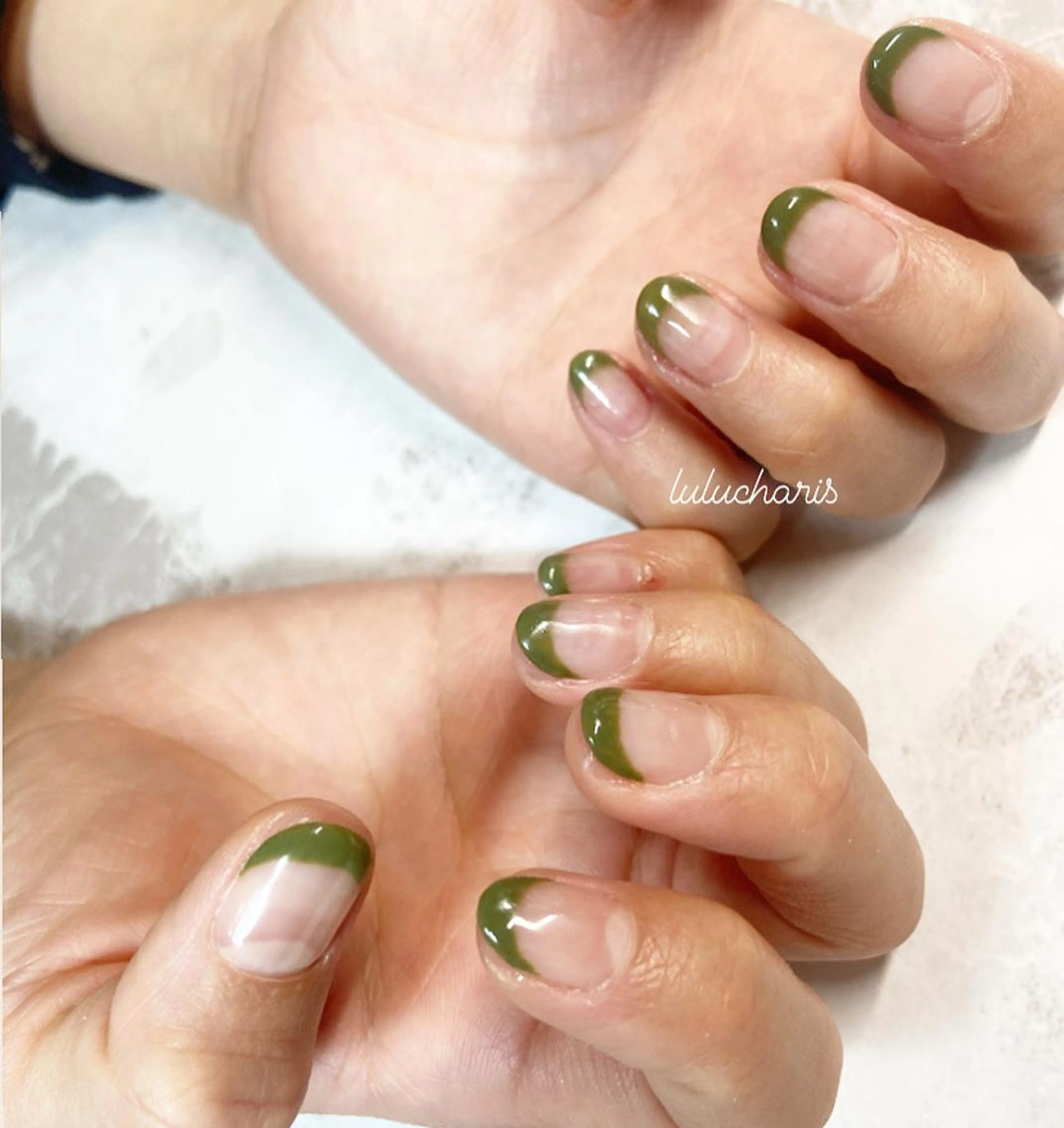 ネイル フレンチネイル Lulu charisu所属・lulucharis nailのネイルデザイン