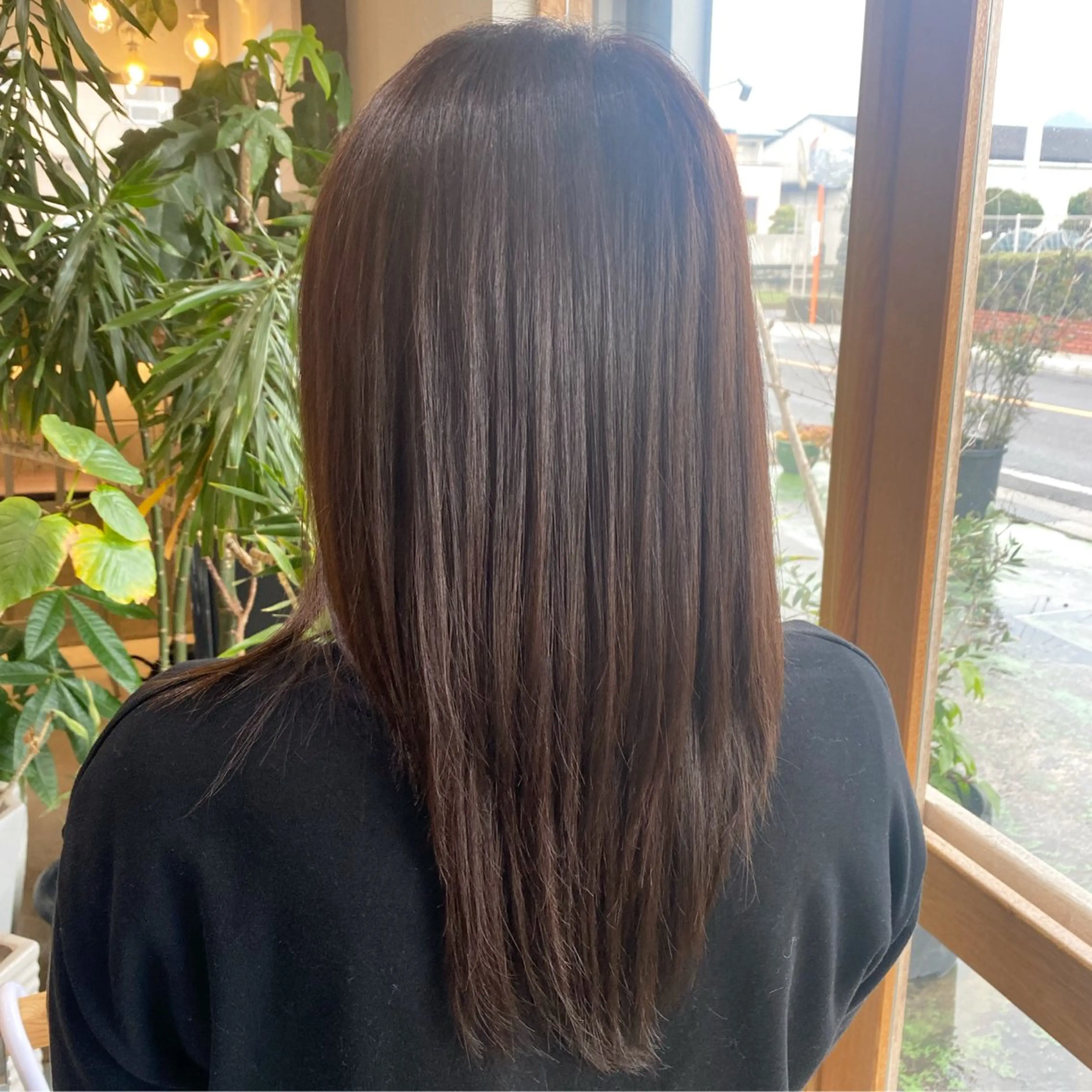 ロング カラー ブラウンカラー カット ヘアカラー HAIR DESIGN chambord所属・大西 未来のヘアスタイル