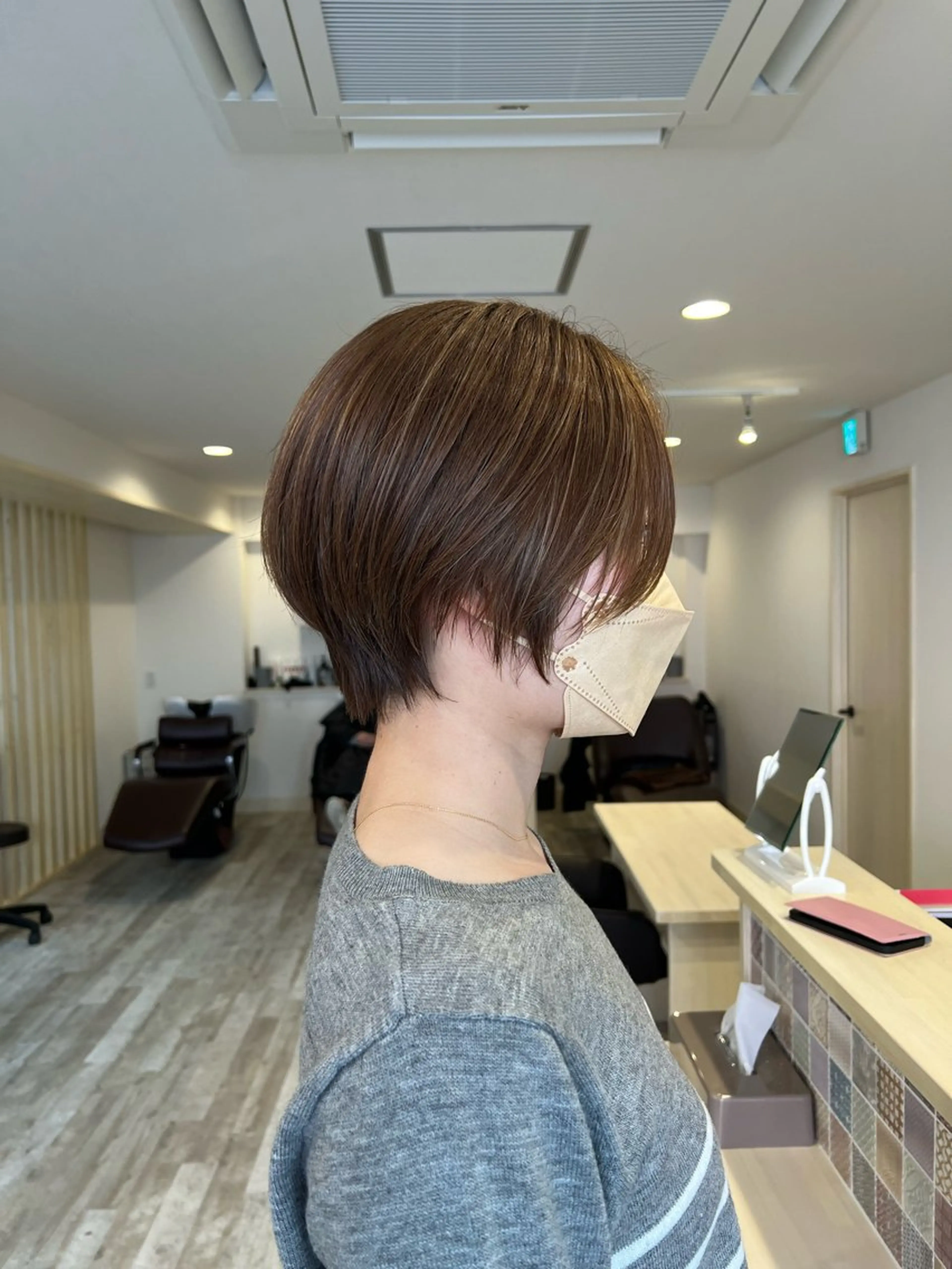 ショート 髪質改善サロン Canon bellのヘアスタイル